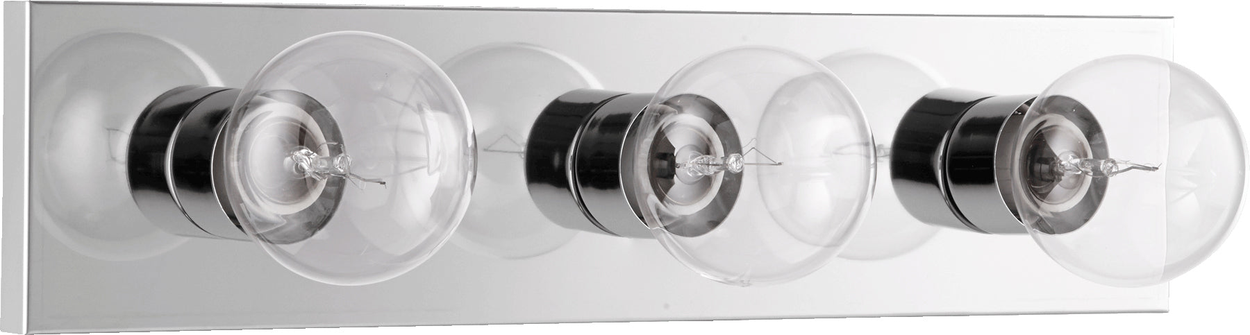 Oxygen Lighting 5016-3-14 Vanity Light Fixture, UL Damp Rated, Chrome