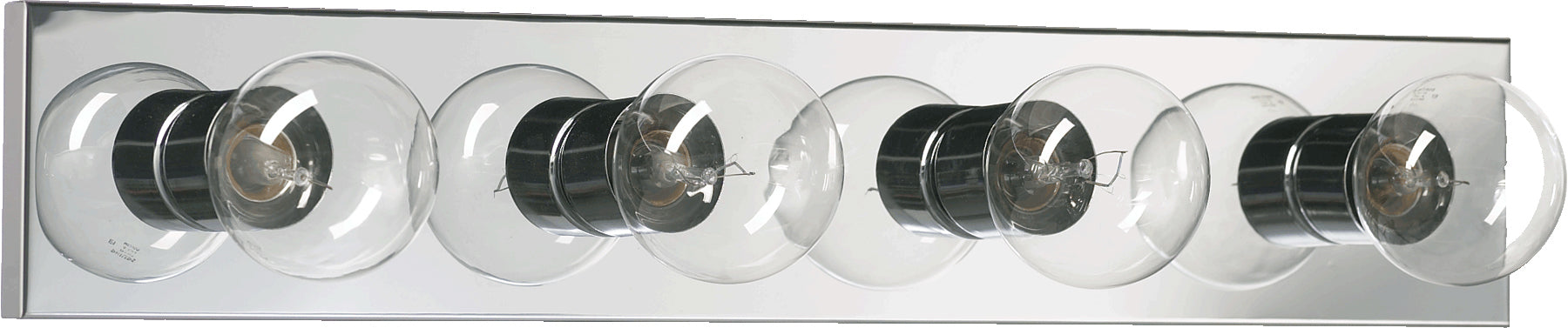 Oxygen Lighting 5016-4-14 Vanity Light Fixture, UL Damp Rated, Chrome