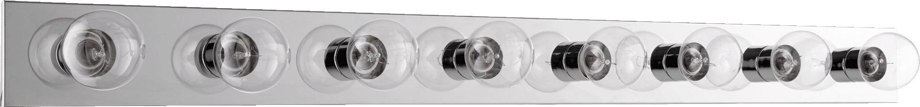 Oxygen Lighting 5016-8-14 Vanity Light Fixture, UL Damp Rated, Chrome