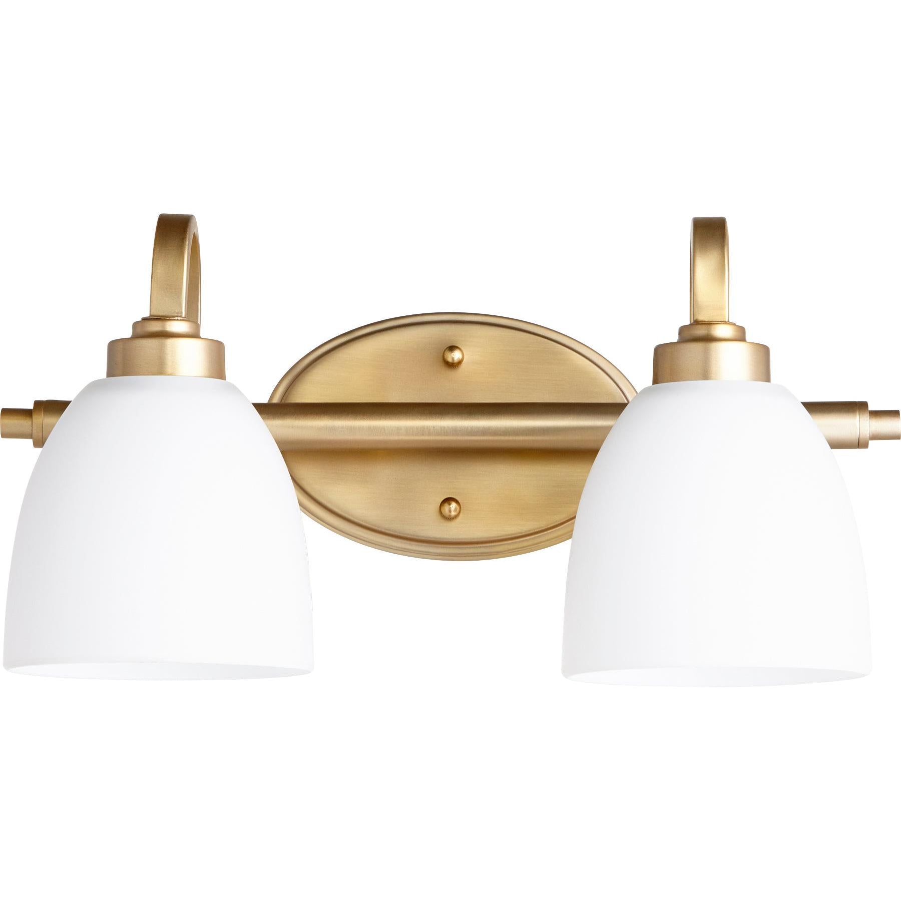 Quorum Reyes 5060-2-180 Vanity - Aged Brass