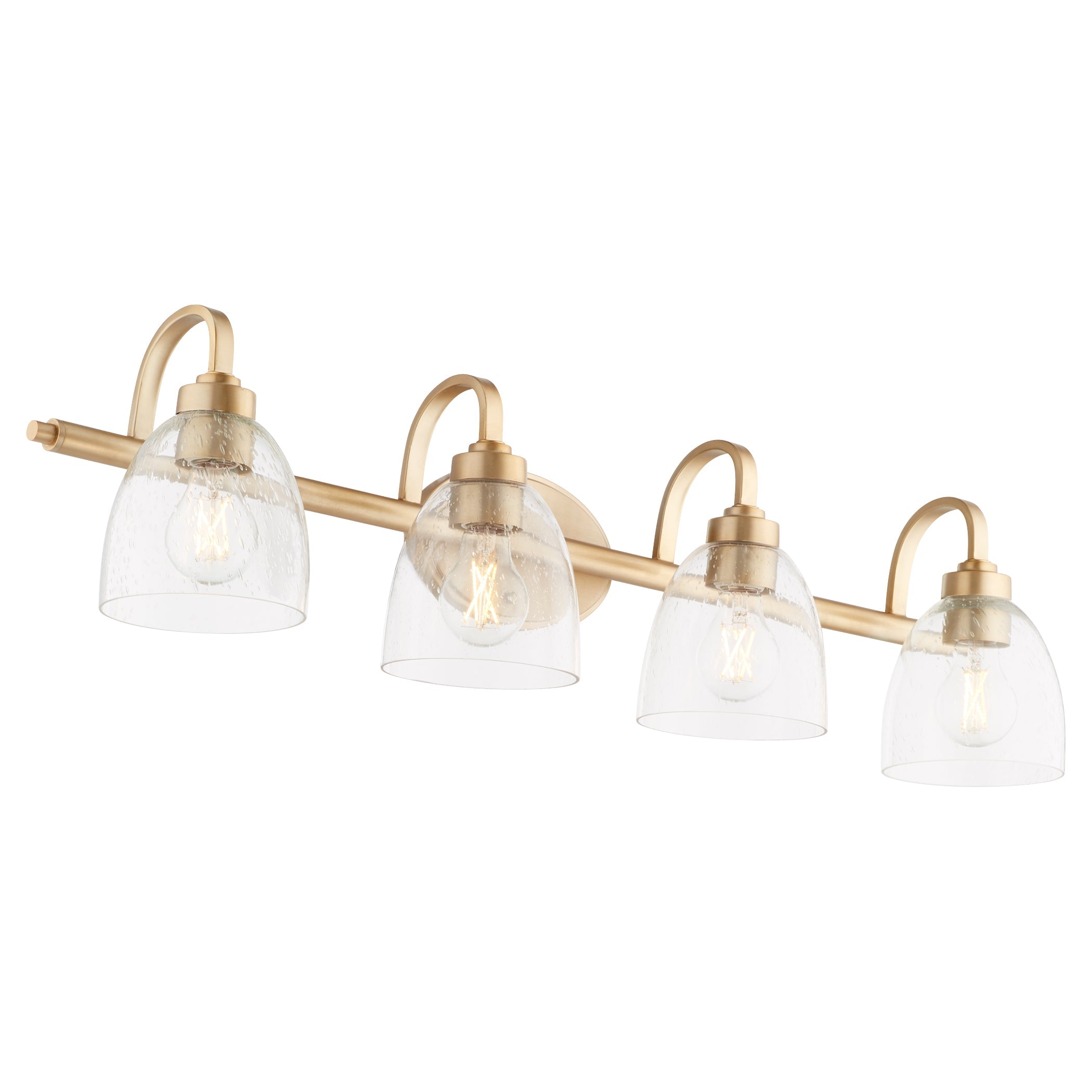 Quorum Reyes 5060-4-280 Vanity - Aged Brass
