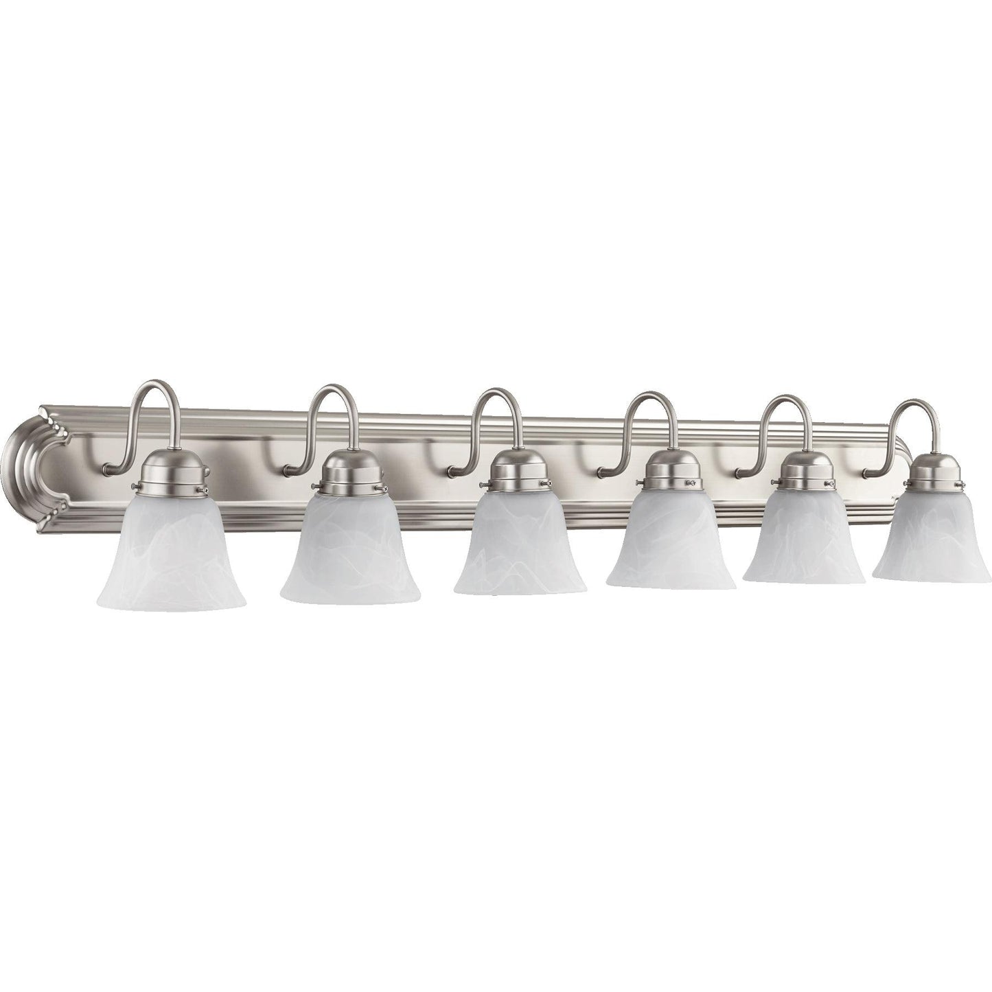 Quorum 5094-6-165 Vanity - Satin Nickel