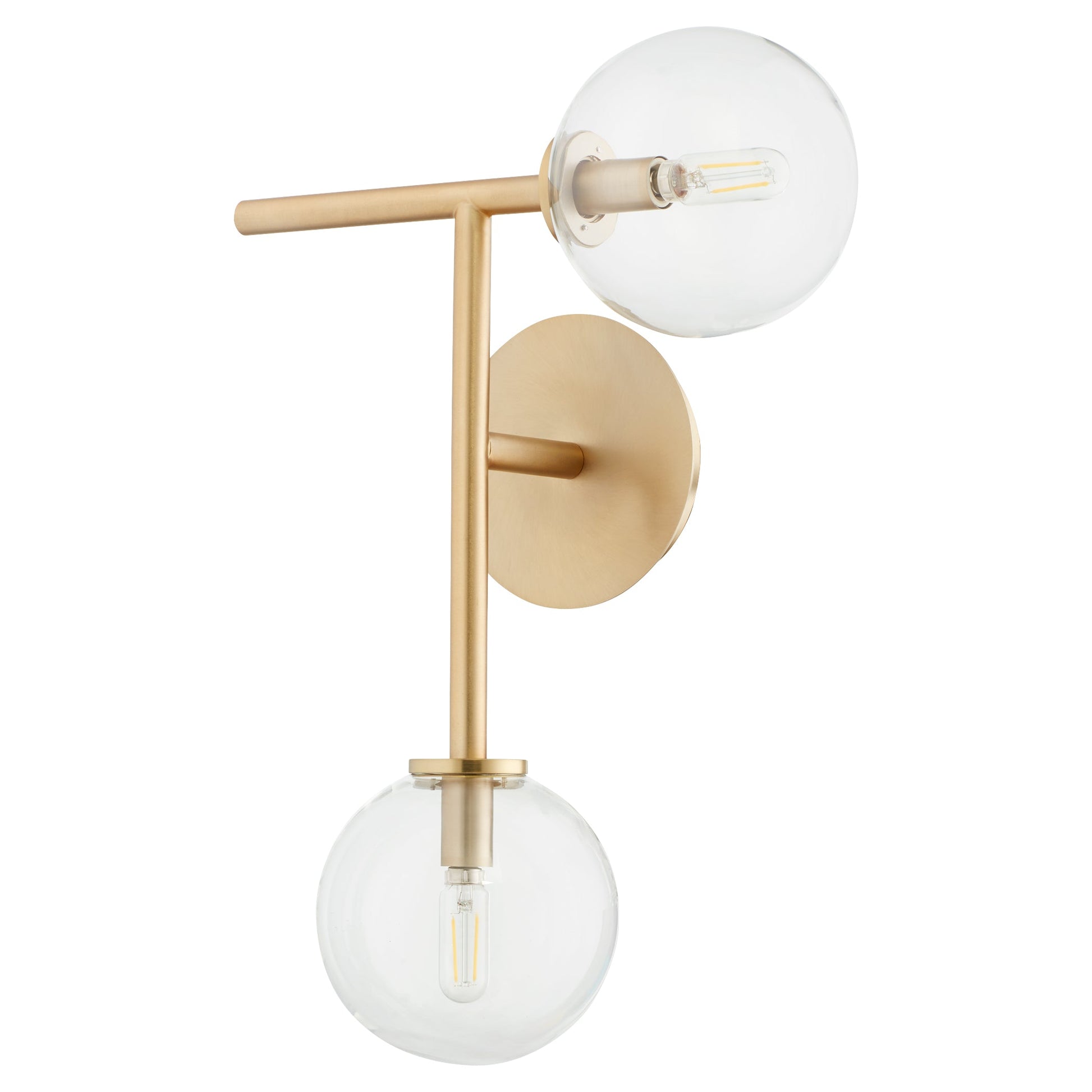 Quorum Rovi 5132-2-80 Wall Mount - Aged Brass
