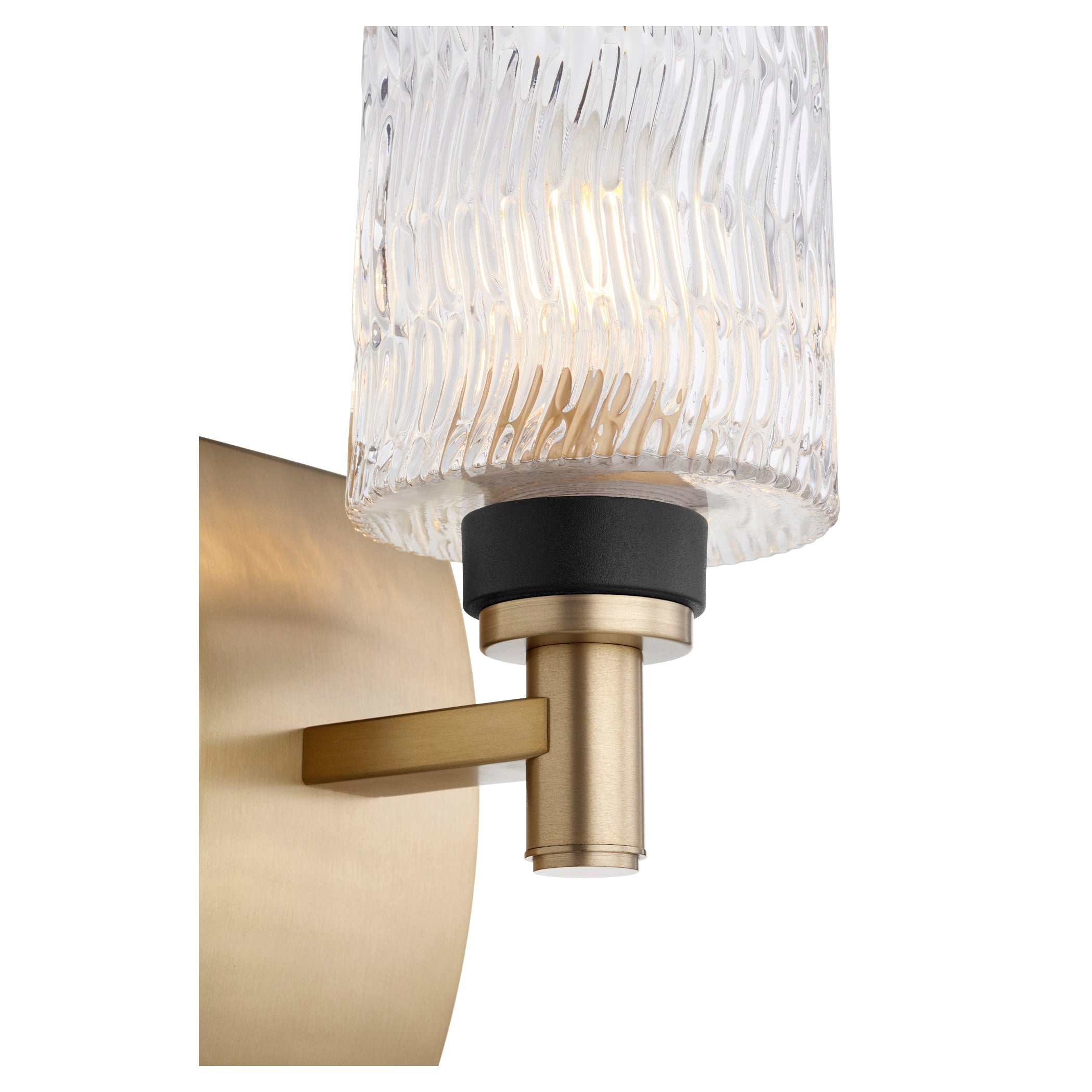 Quorum Stadium 5184-1-80 Wall Mount - Aged Brass