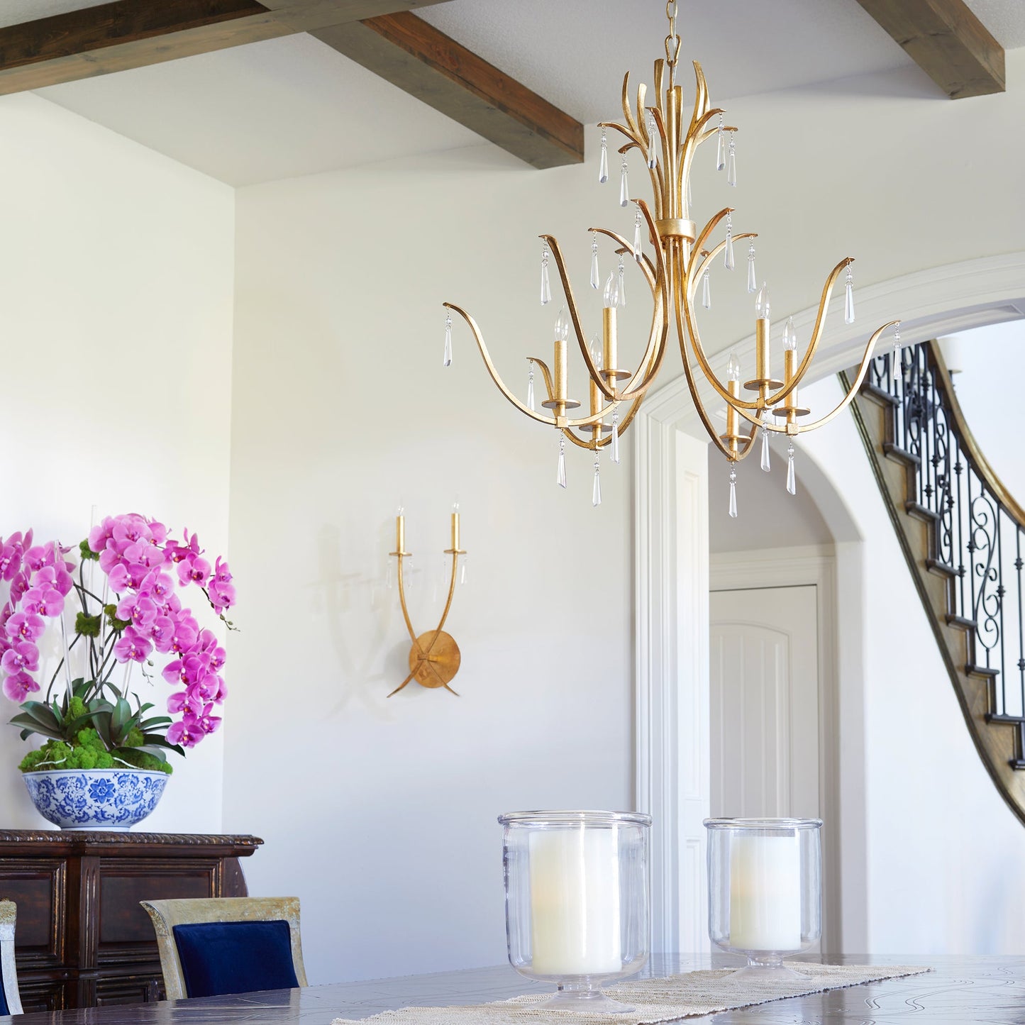 Quorum Majesty 521-2-74 Wall Mount - Gold Leaf