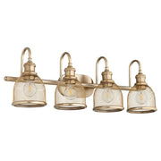 Quorum Omni 5212-4-80 Vanity - Aged Brass