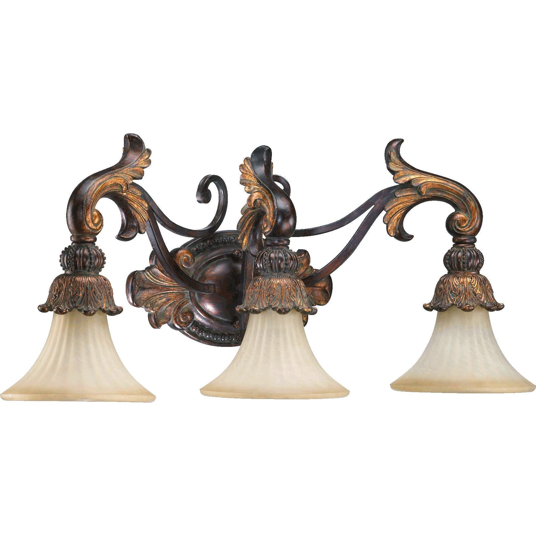 Quorum Madeleine 5230-3-88 Vanity - Corsican Gold