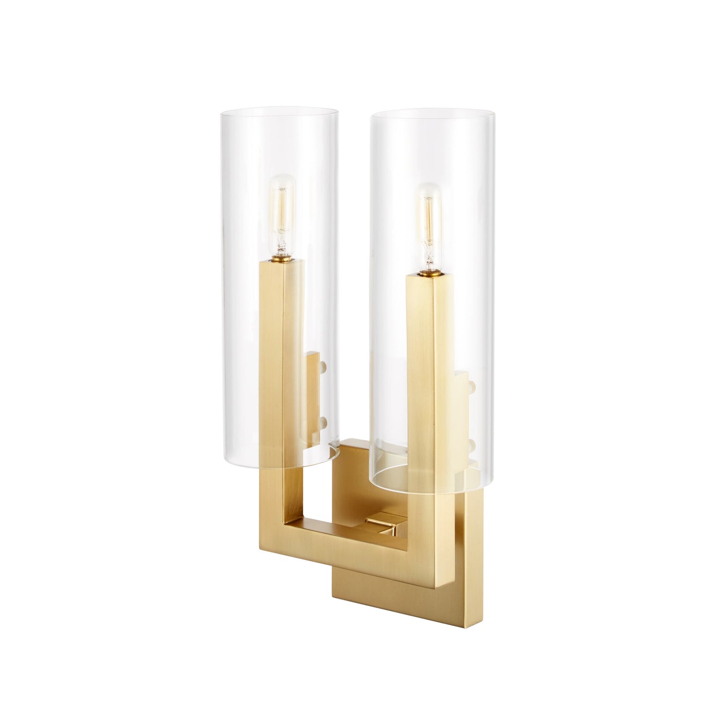Quorum Harbin 5277-2-80 Wall Mount - Aged Brass
