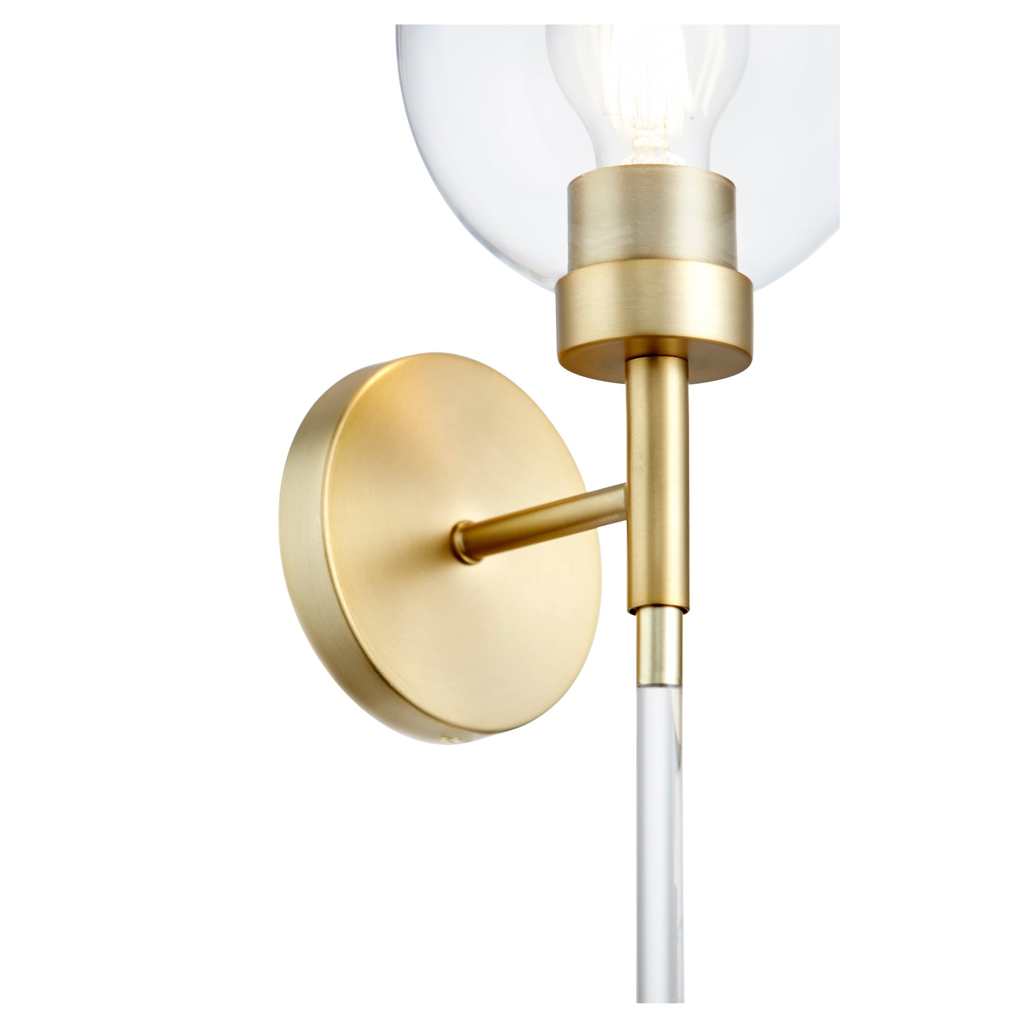 Quorum Volßn 5317-1-80 Wall Mount - Aged Brass