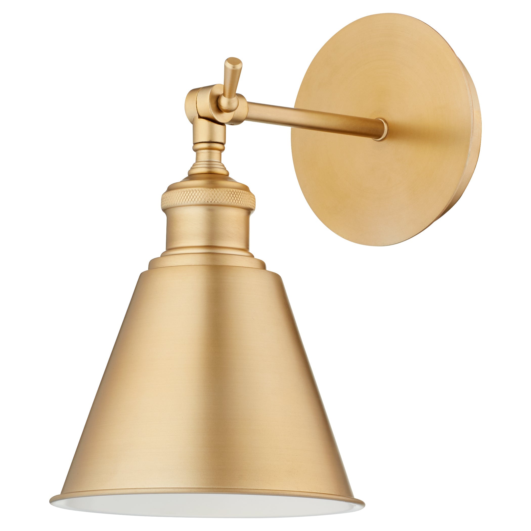 Quorum 5390-80 Wall Mount - Aged Brass