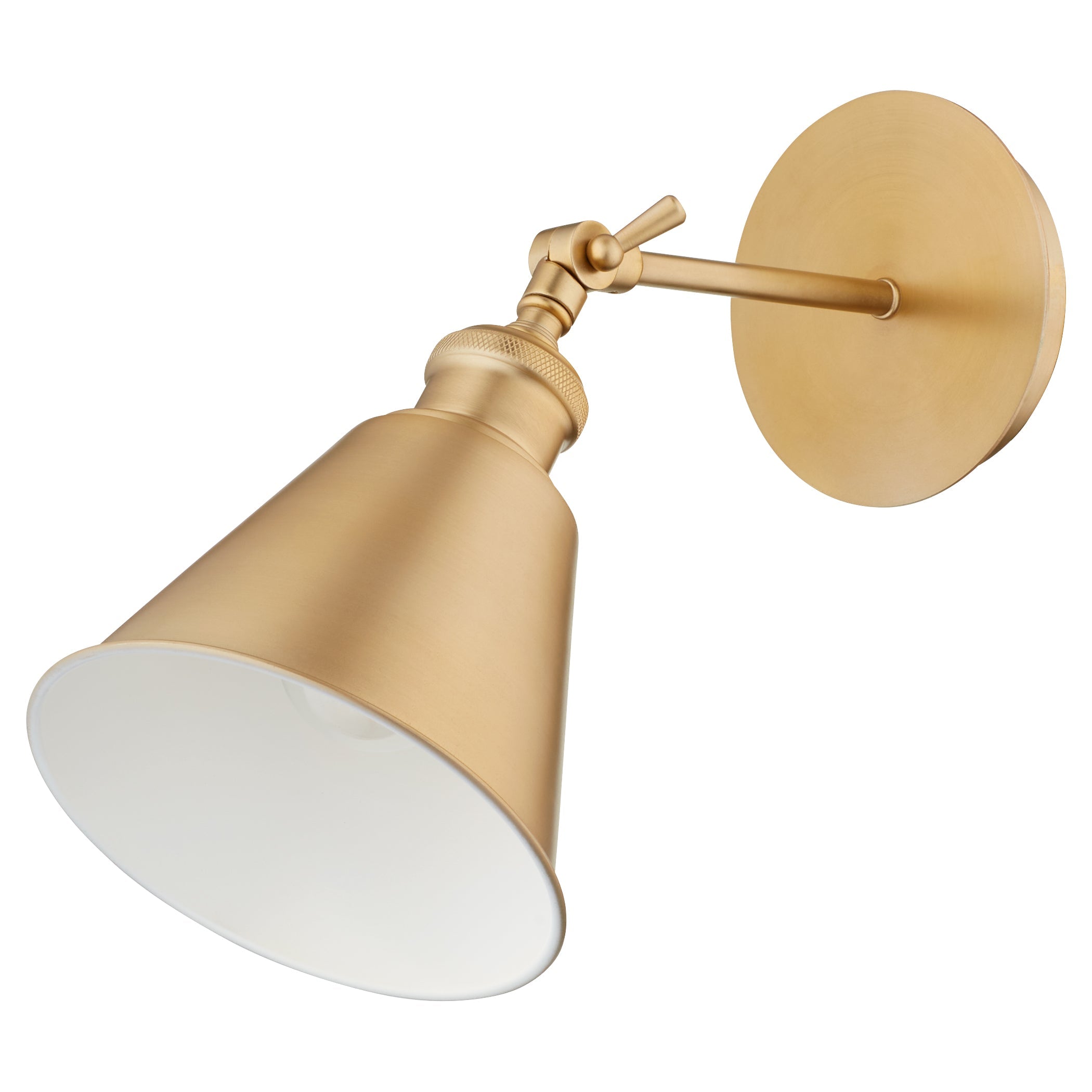 Quorum 5390-80 Wall Mount - Aged Brass