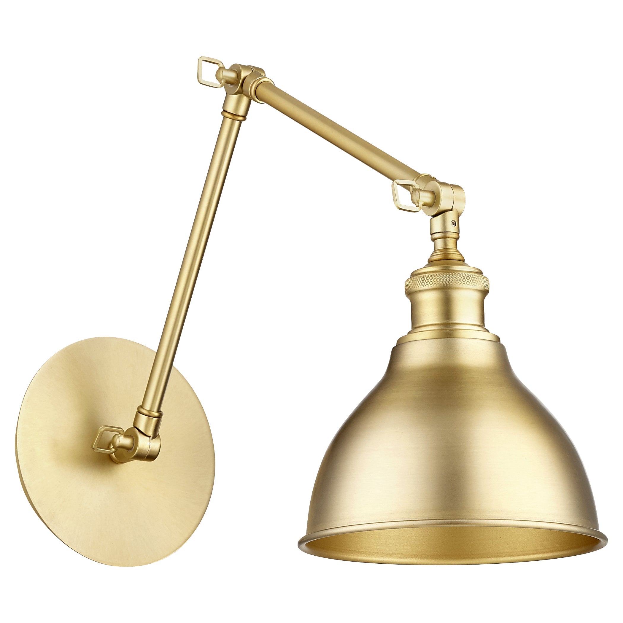 Quorum 5392-80 Wall Mount - Aged Brass