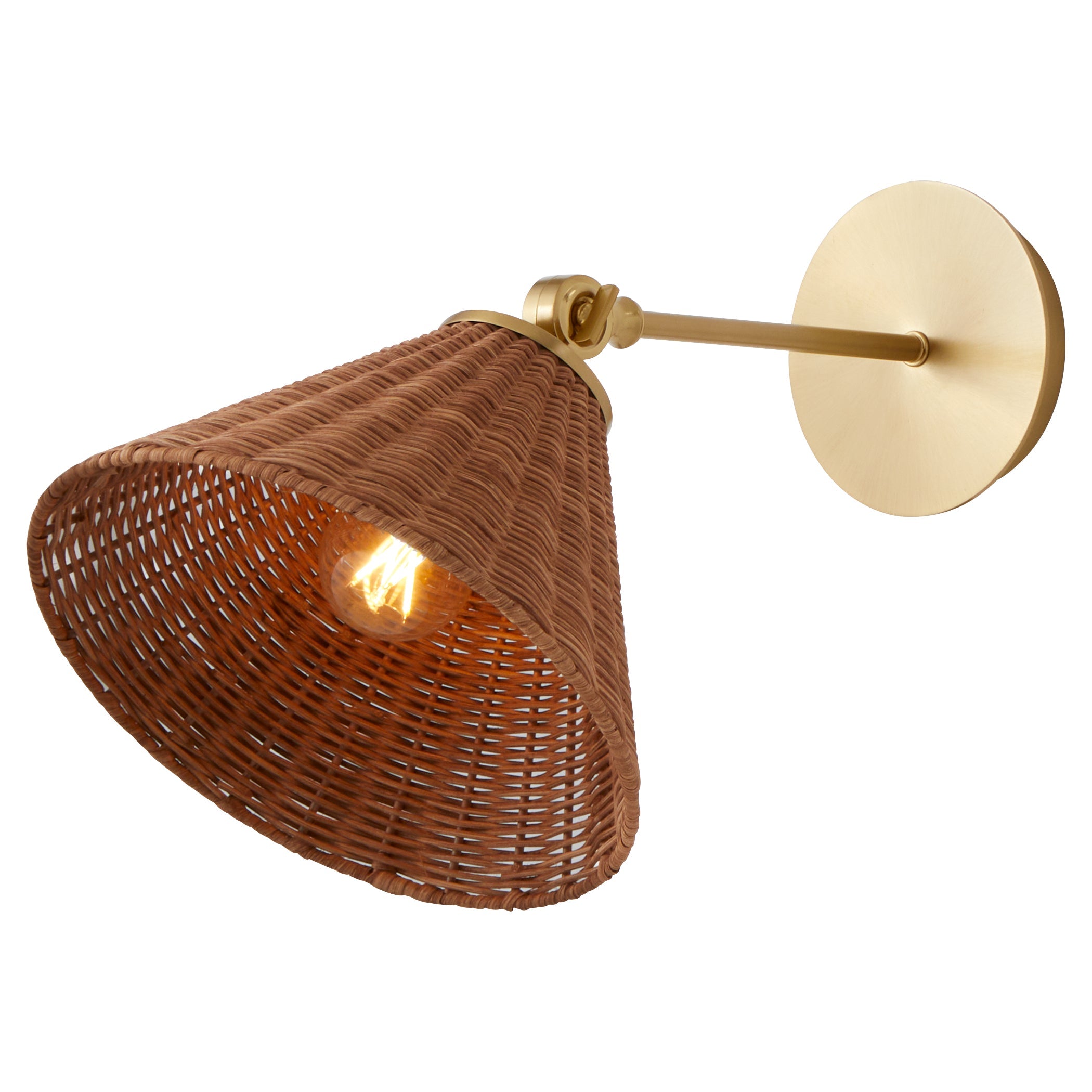 Quorum 5393-80 Wall Mount - Aged Brass