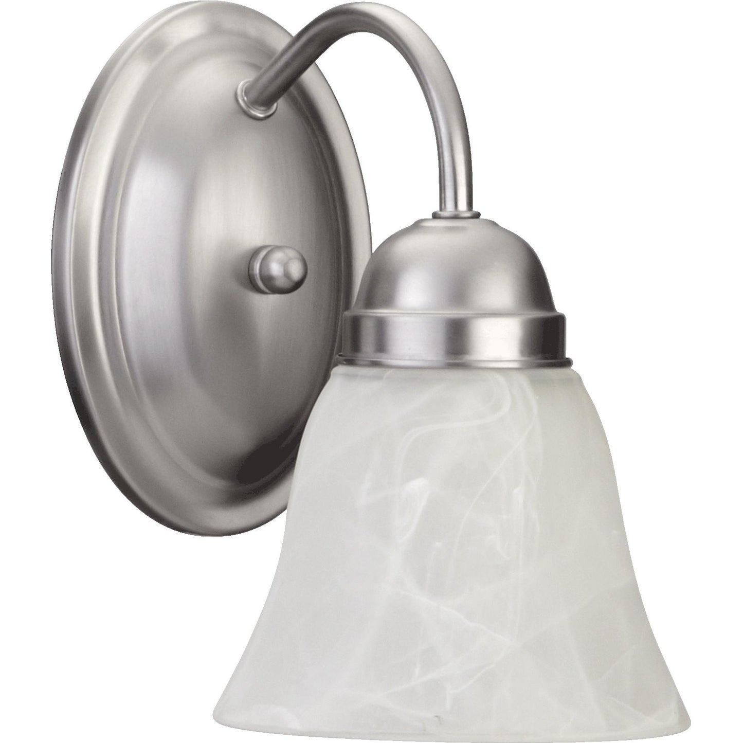 Quorum 5403-1-65 Wall Mount - Satin Nickel