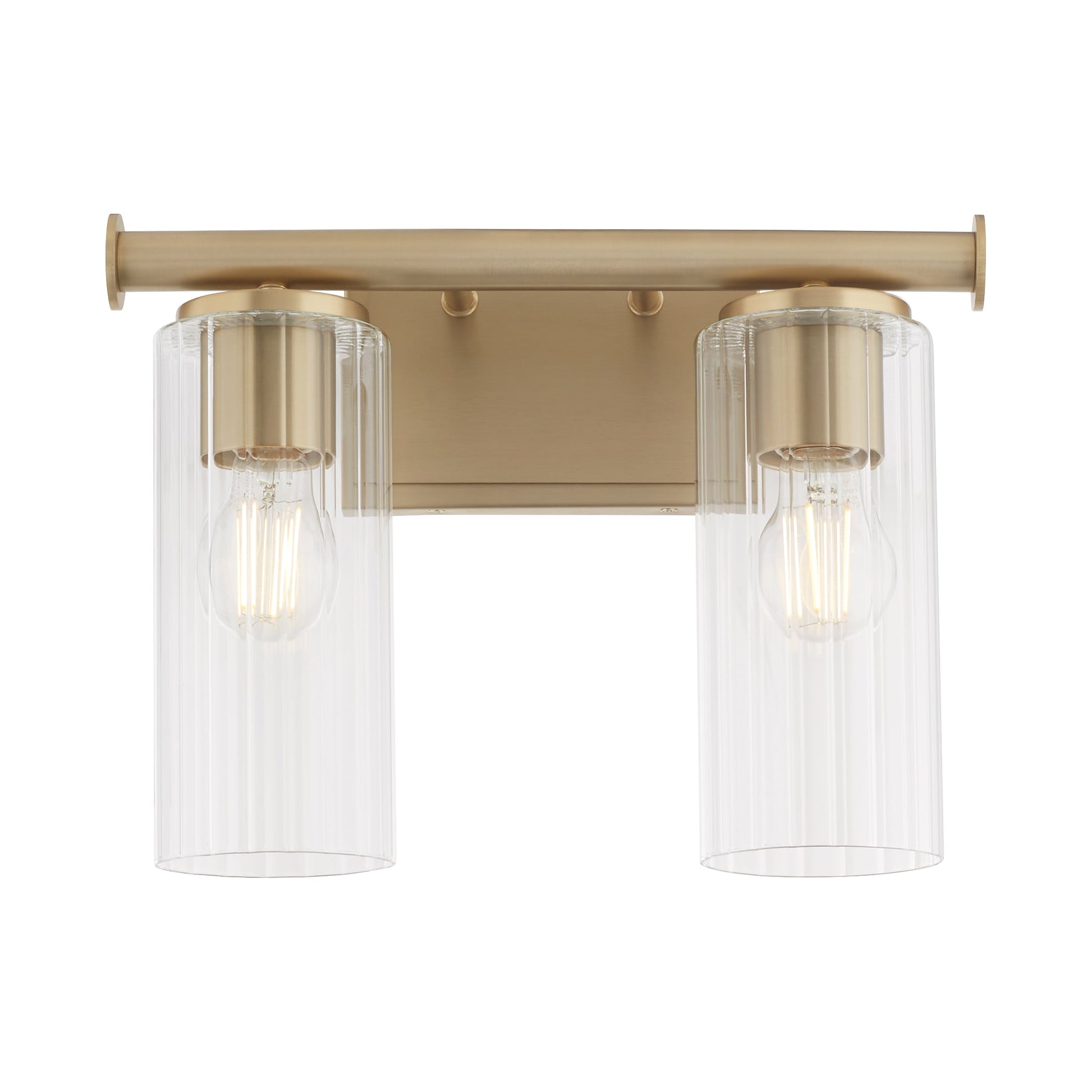Quorum Juniper 541-2-80 Vanity - Aged Brass