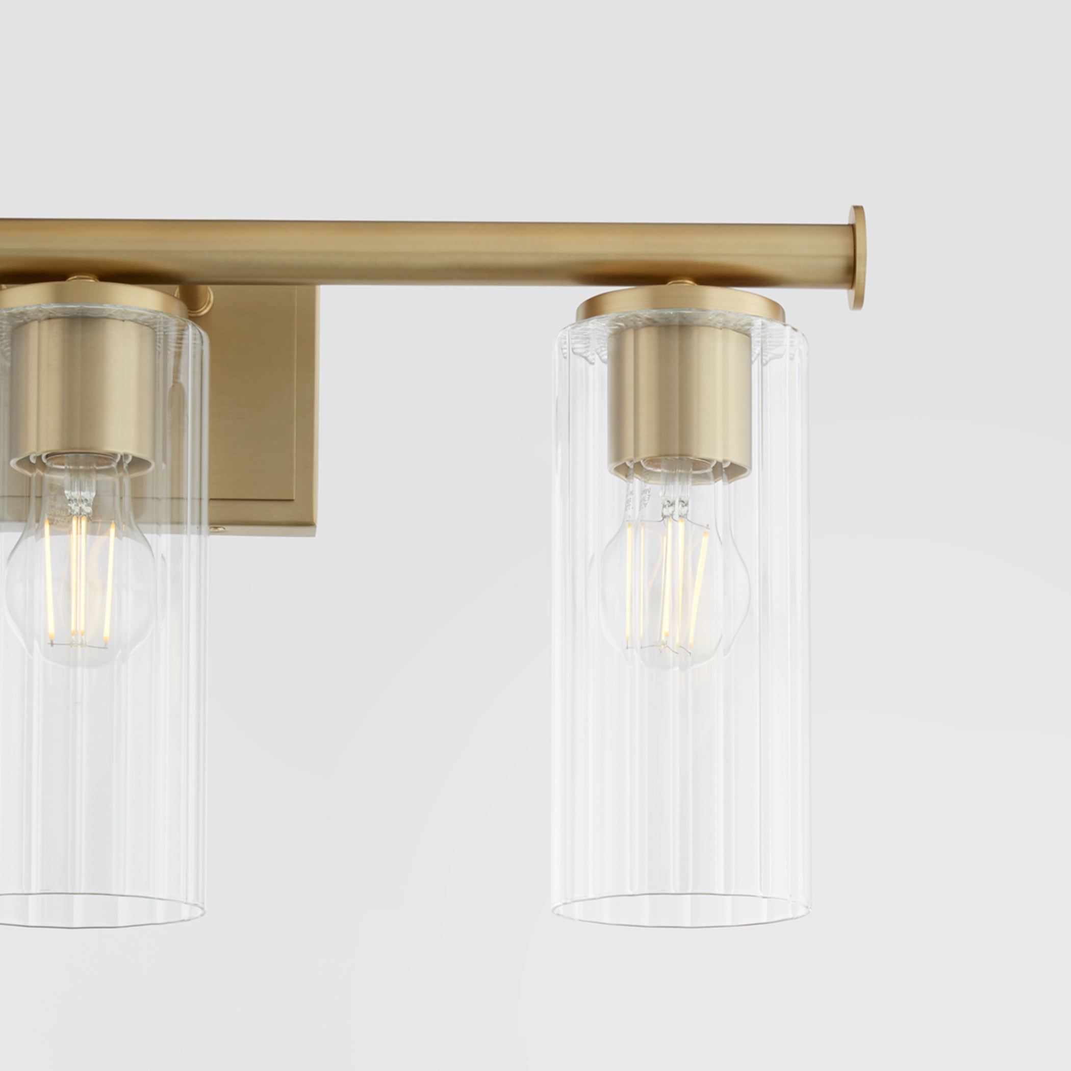 Quorum Juniper 541-3-80 Vanity - Aged Brass