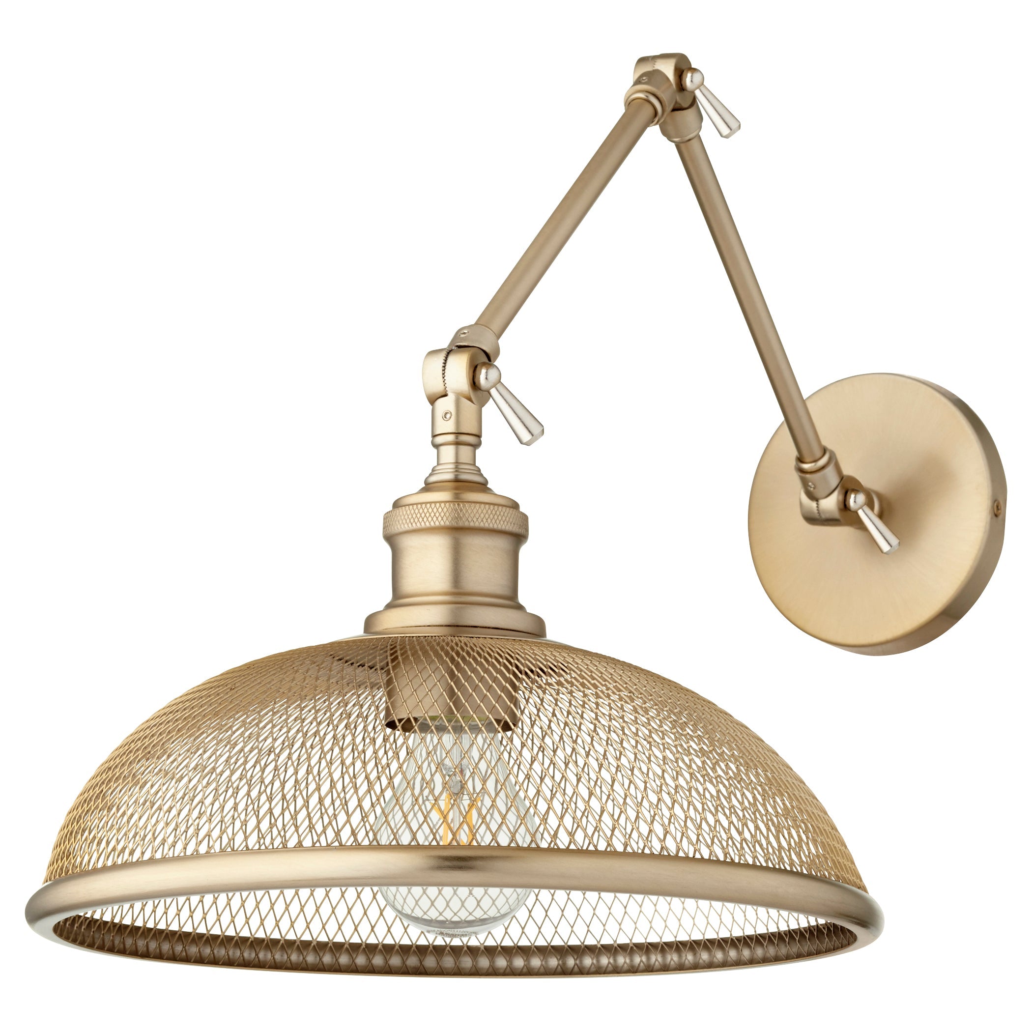 Quorum Omni 5412-80 Wall Mount - Aged Brass