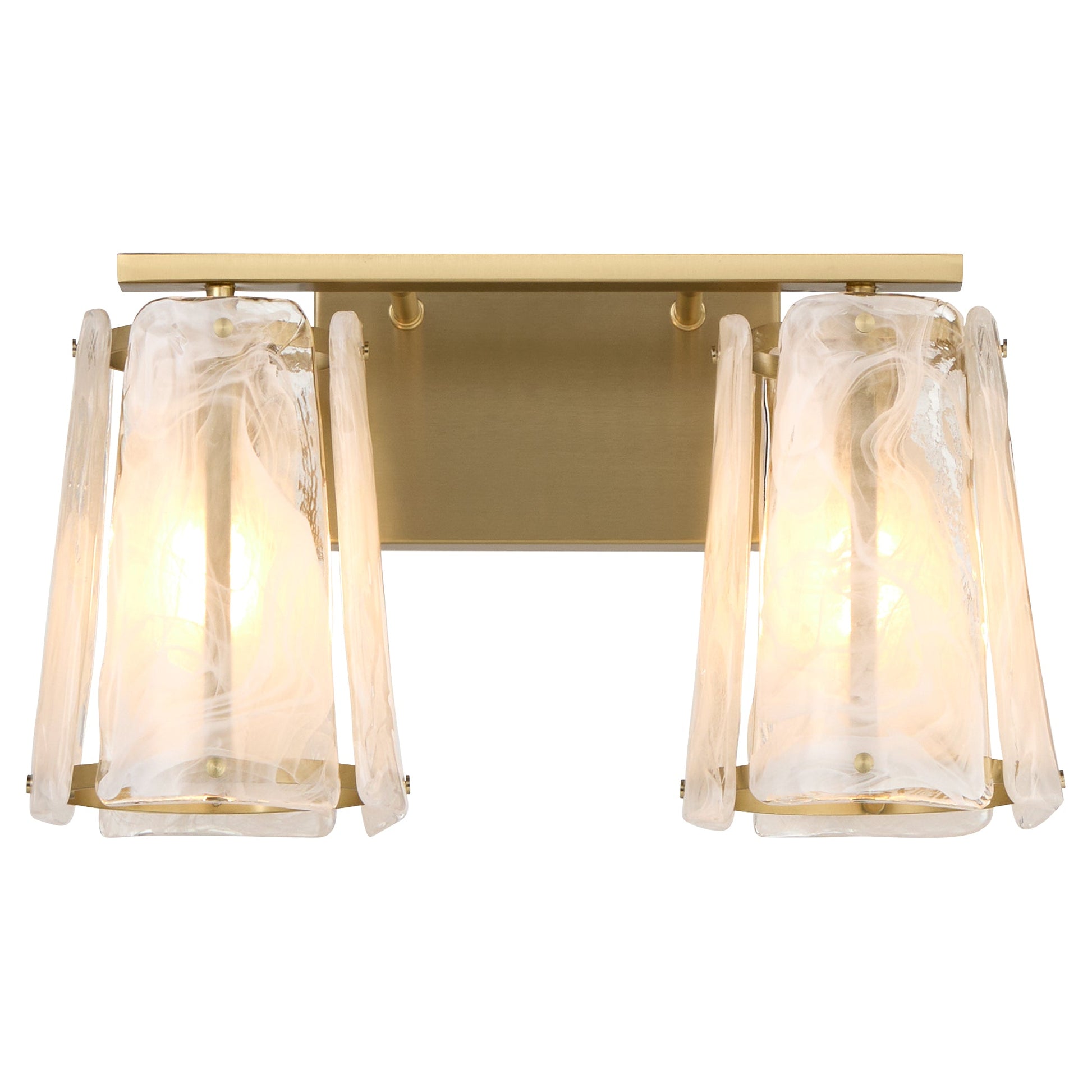 Quorum Prestige 5575-2-80 Vanity - Aged Brass