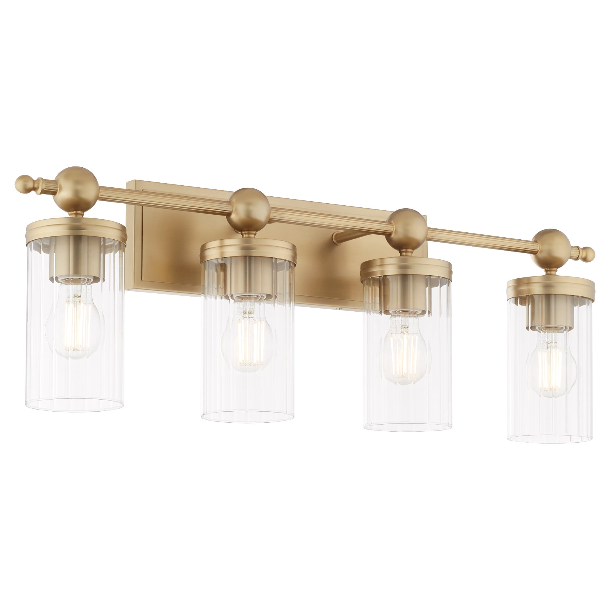 Quorum Lee Boulevard 560-4-80 Vanity - Aged Brass