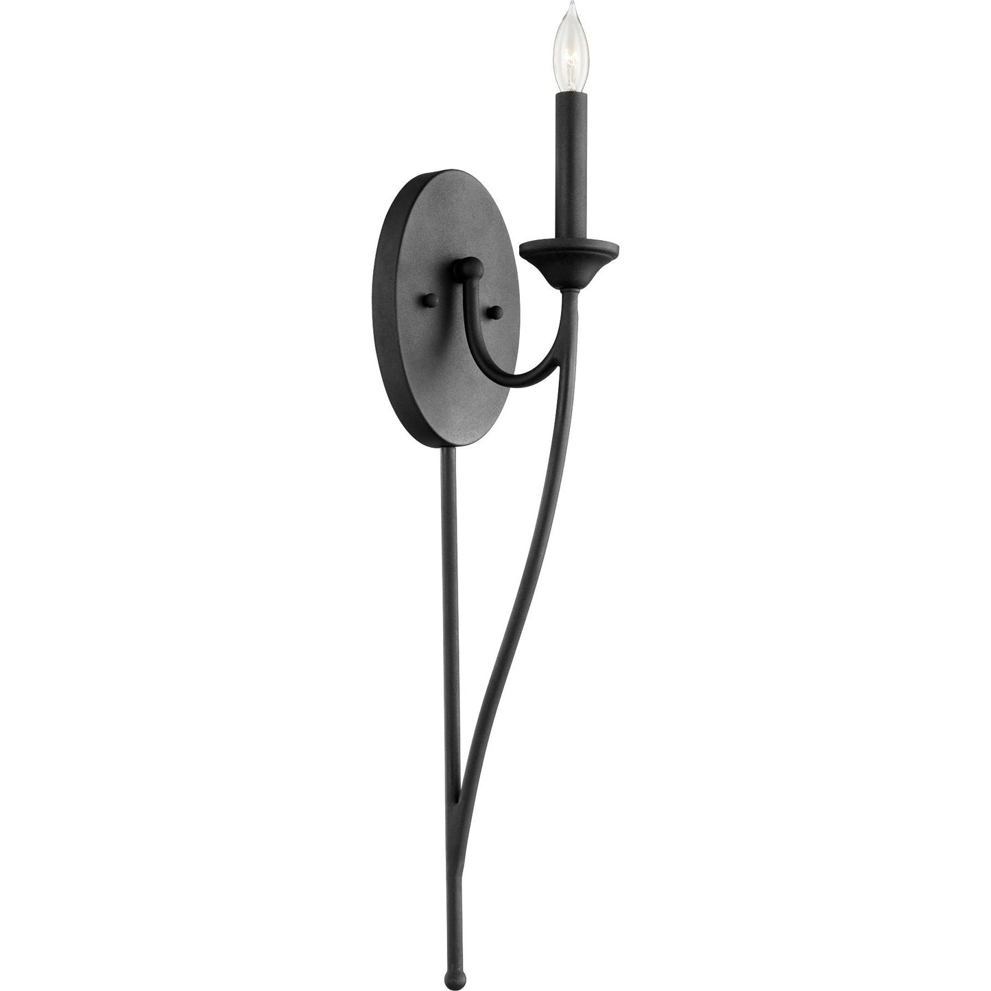 Quorum Brooks 5650-1-69 Wall Mount - Textured Black