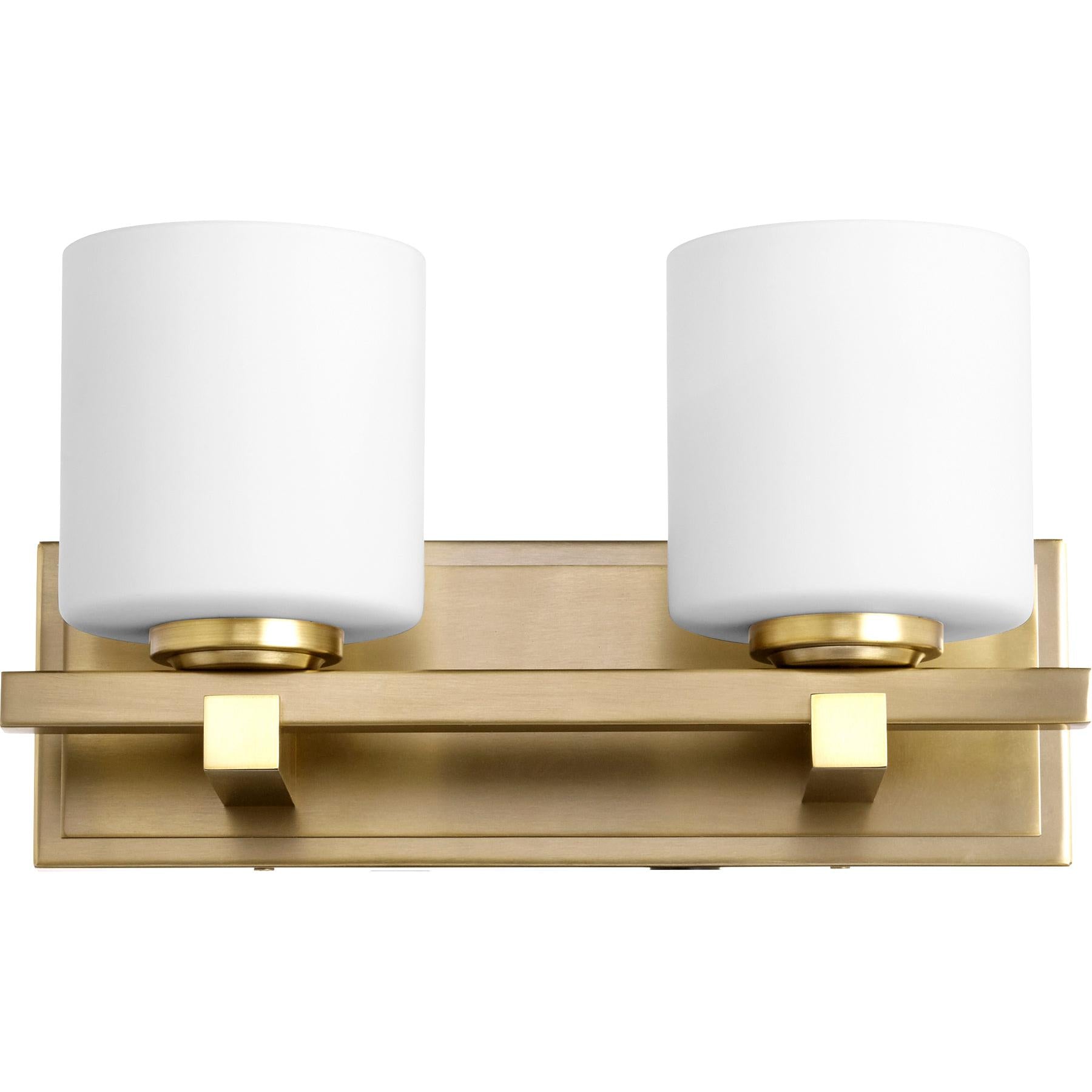 Quorum 5669-2-80 Wall Mount - Aged Brass