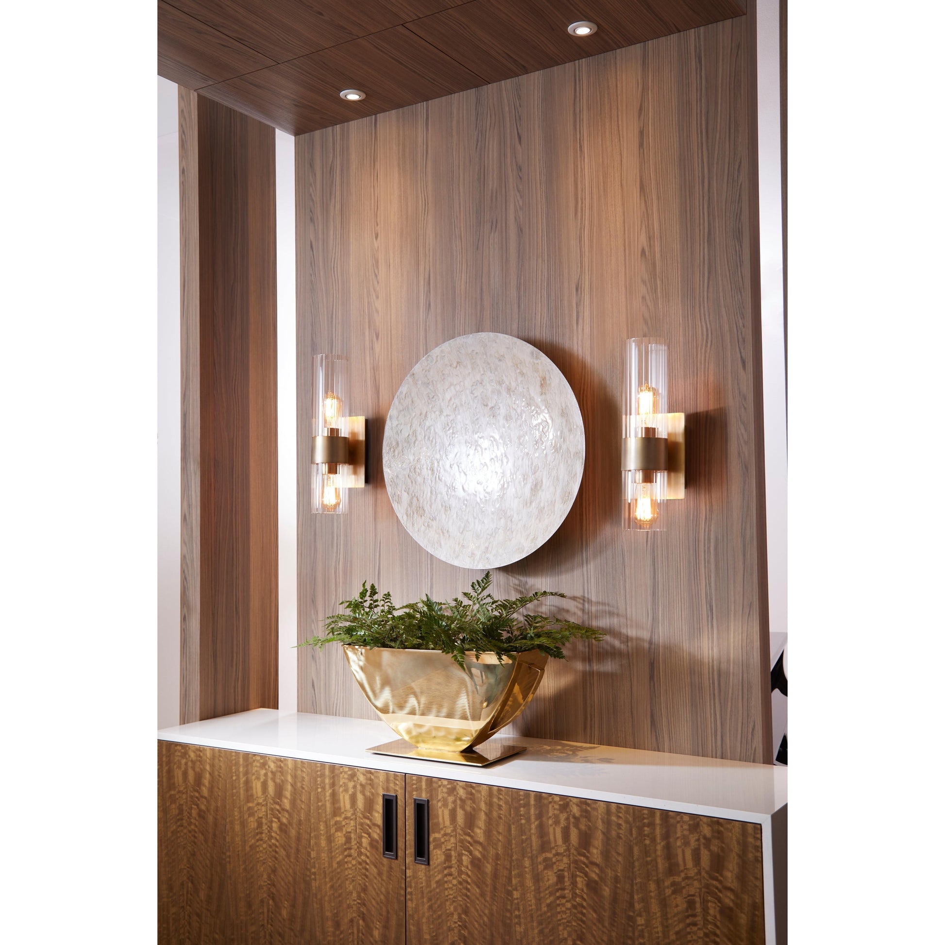 Quorum 5826-2-80 Wall Mount - Aged Brass