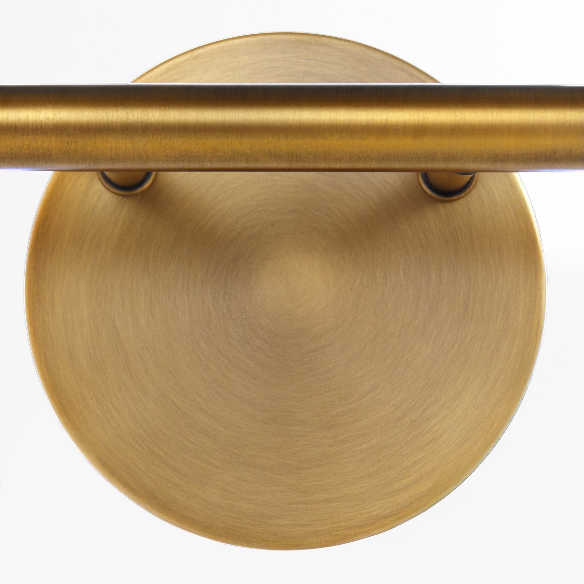 Quorum 593-4-47 Vanity Light Fixture, UL Damp Rated, Brushed Brass