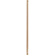 Quorum 6-2480 Downrod - Aged Brass