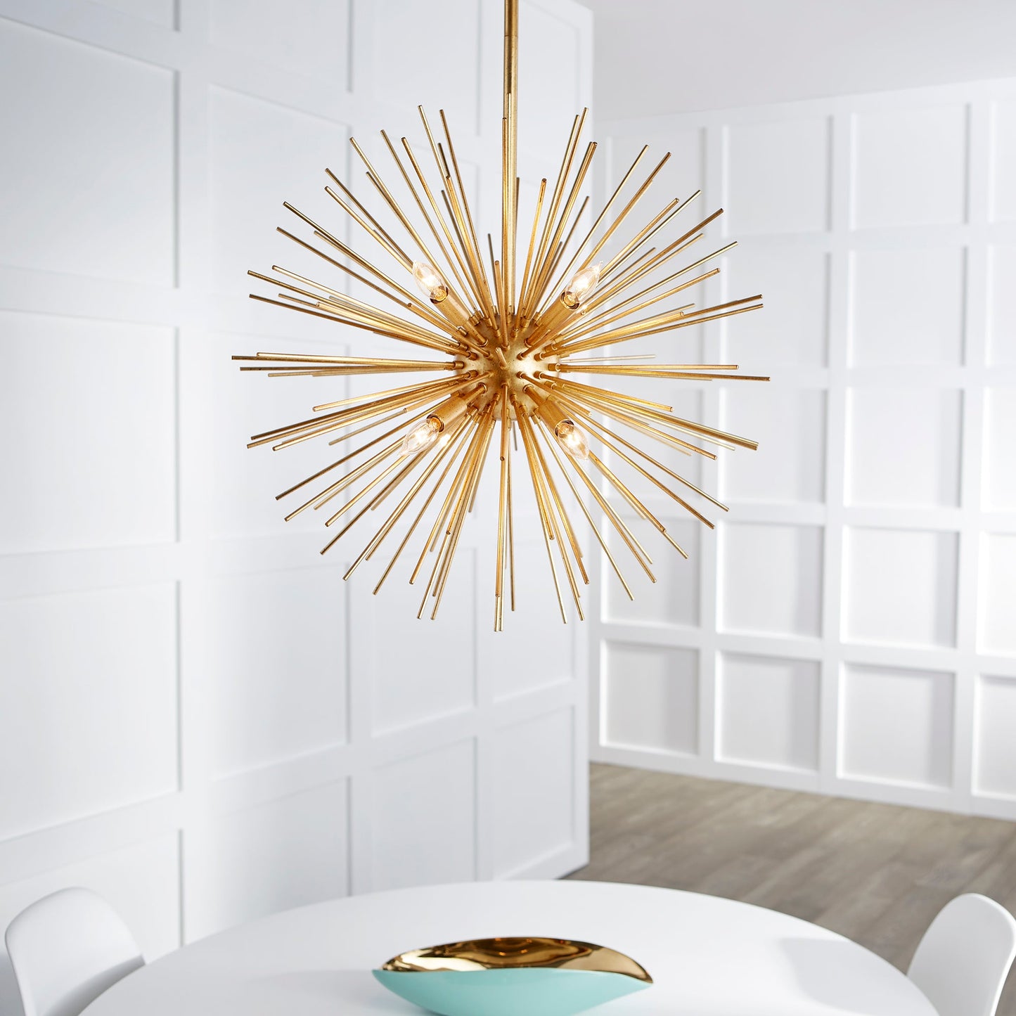 Quorum Electra 600-8-74 Pendant - Gold Leaf