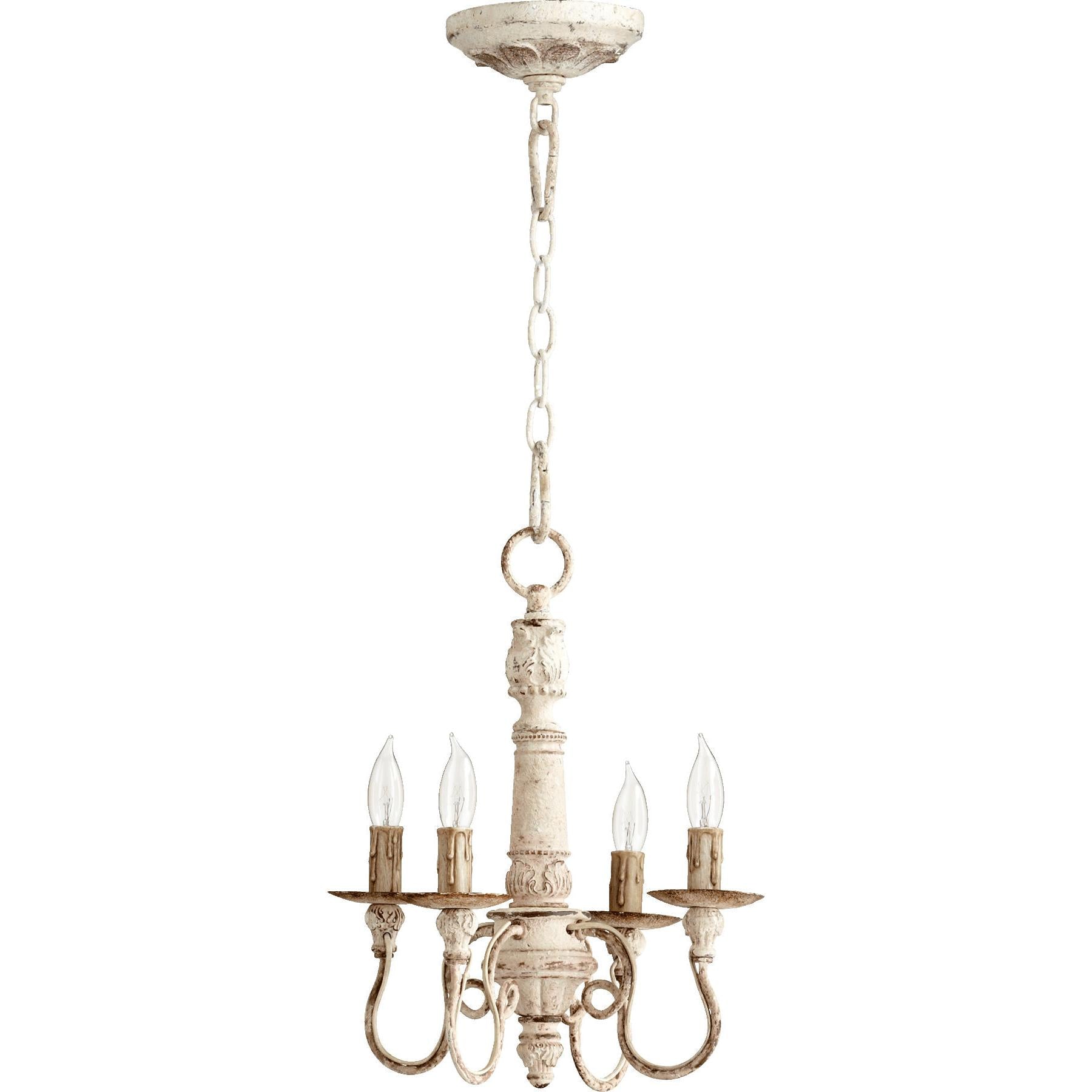 Quorum Salento 6006-4-70 Chandelier - Persian White