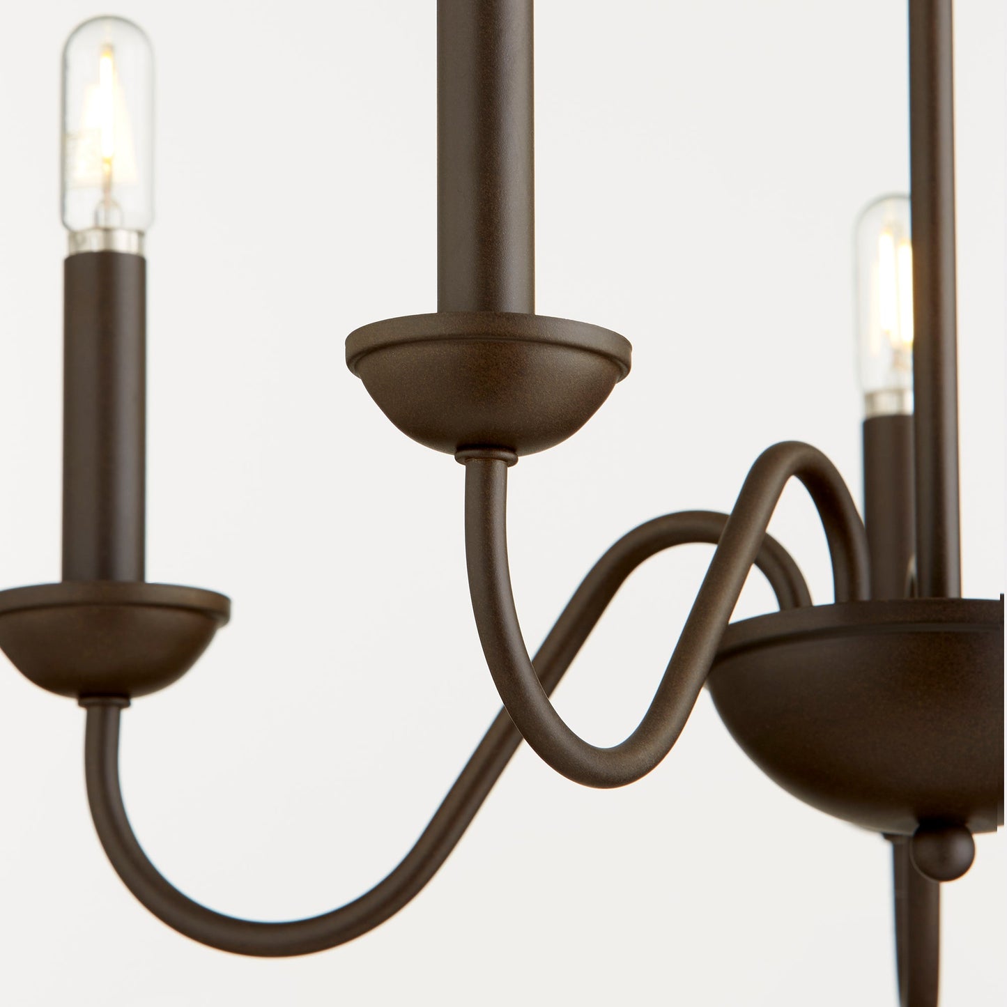 Quorum 6040-5-86 Chandelier - Oiled Bronze