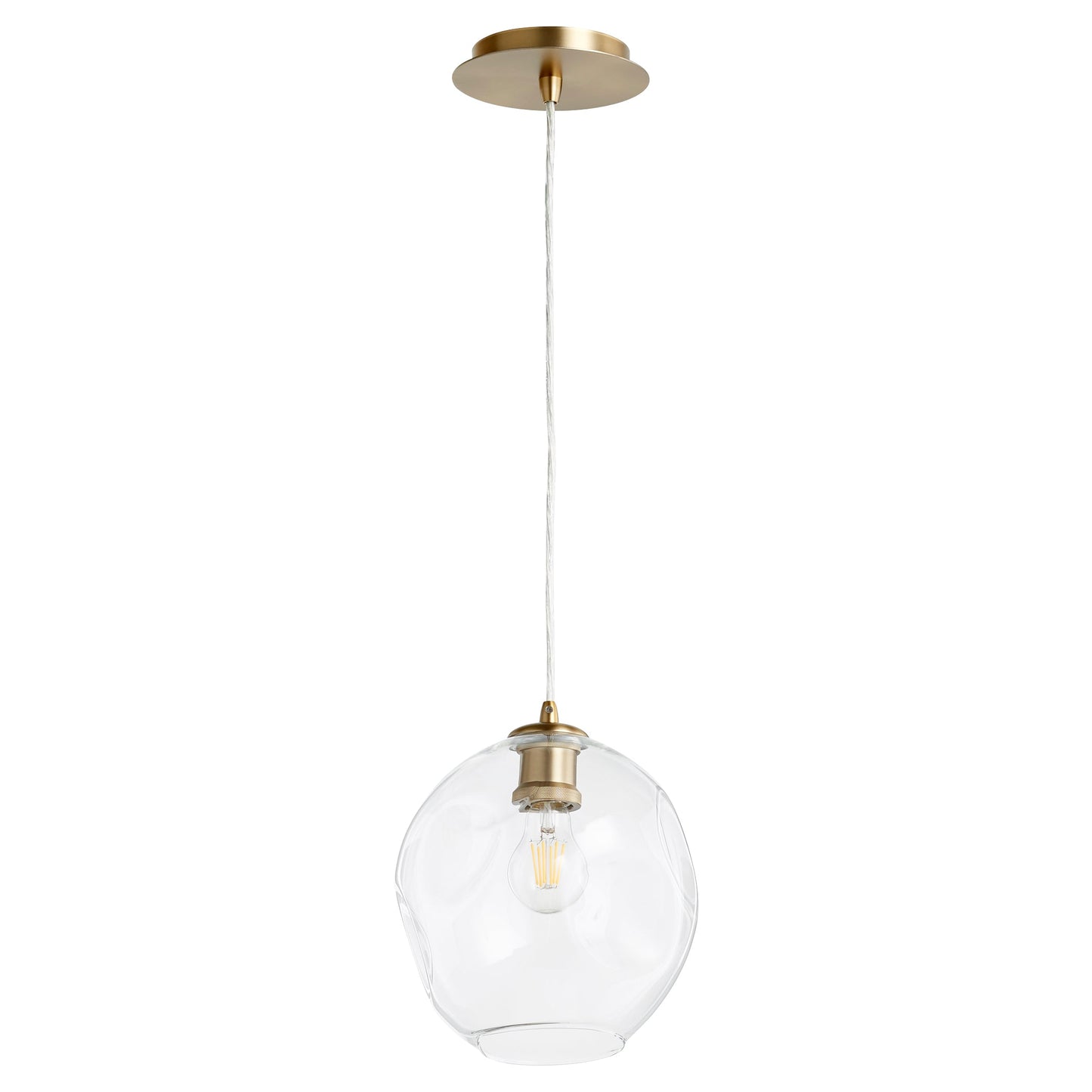 Quorum Numen 61-80 Pendant - Aged Brass