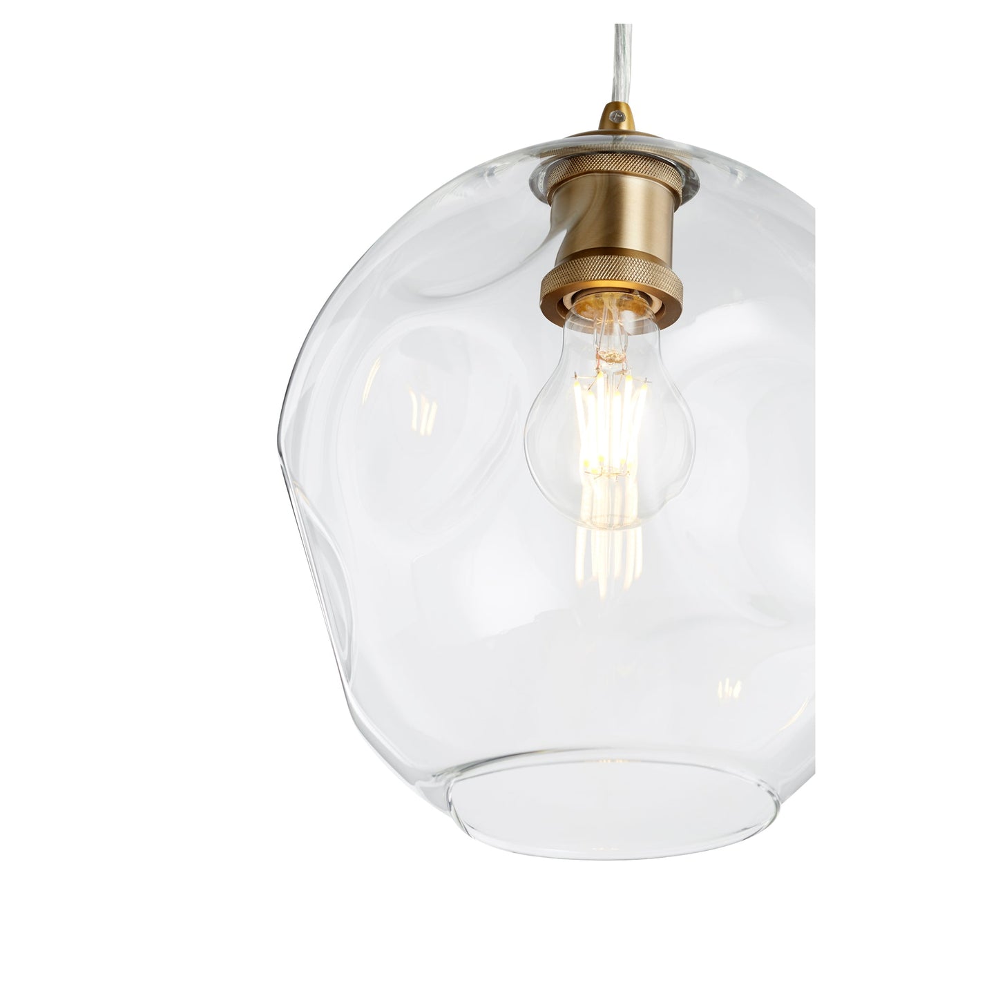 Quorum Numen 61-80 Pendant - Aged Brass