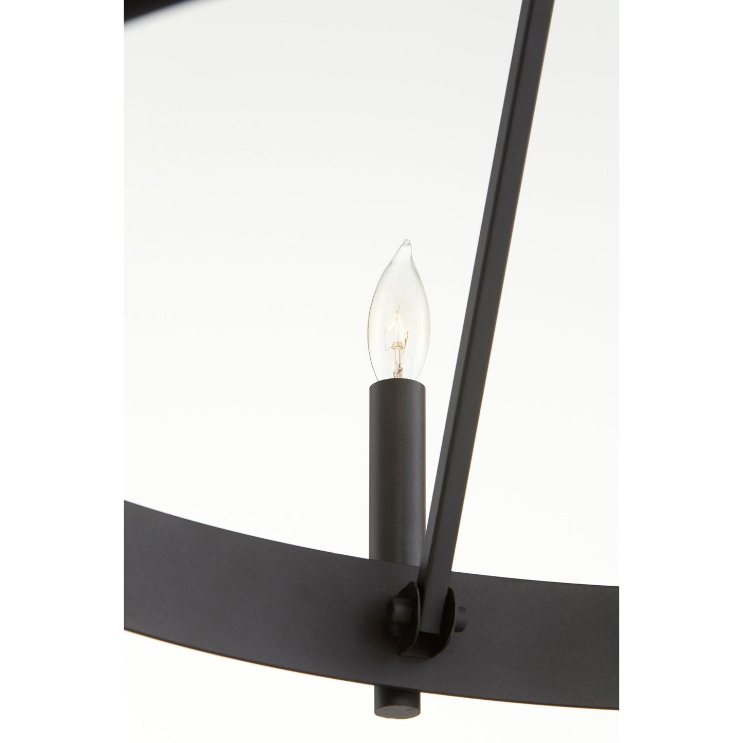 Quorum Aura 611-12-69 Chandelier - Textured Black