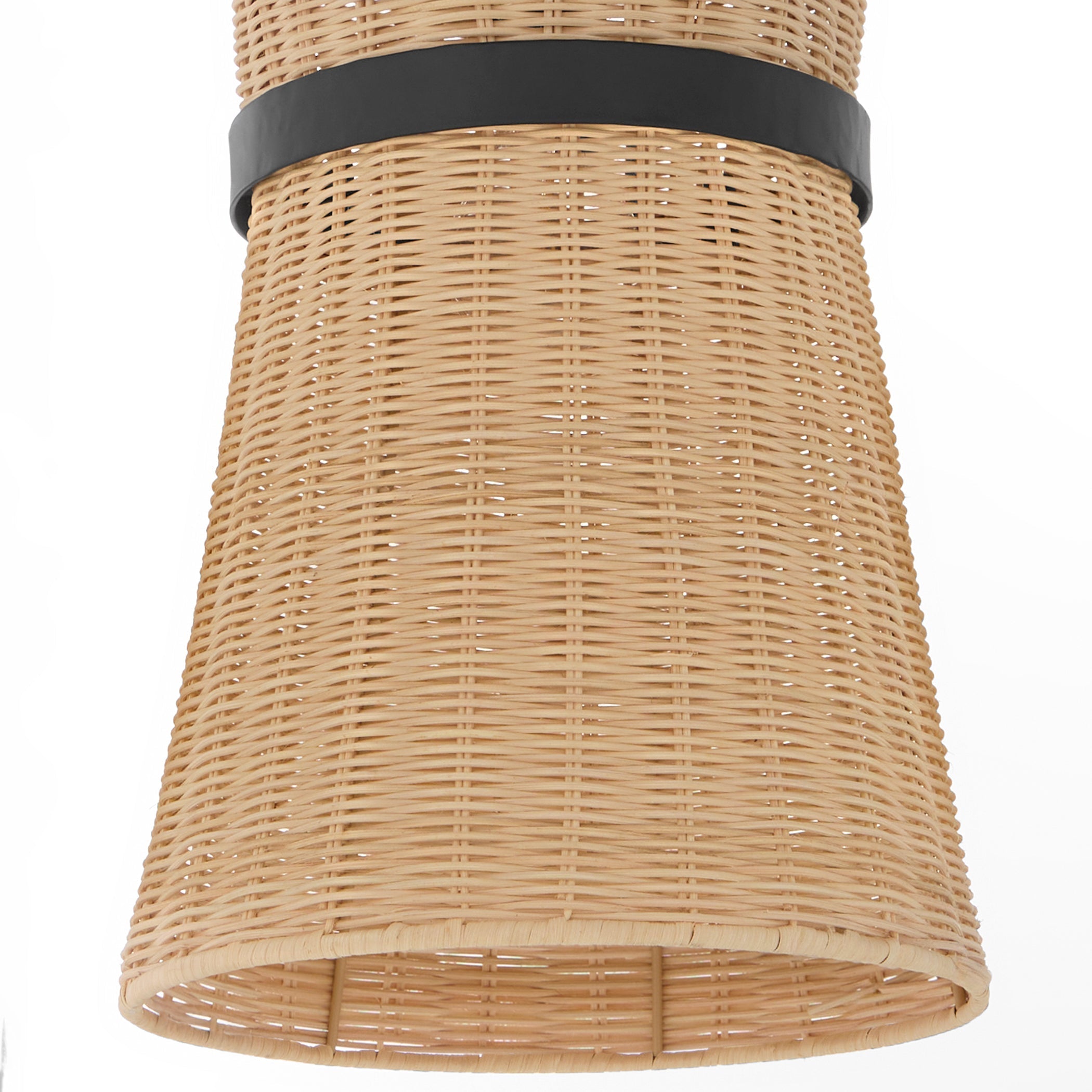 Quorum Fairview 6123-2-59 Pendant, UL Damp Rated, Matte Black