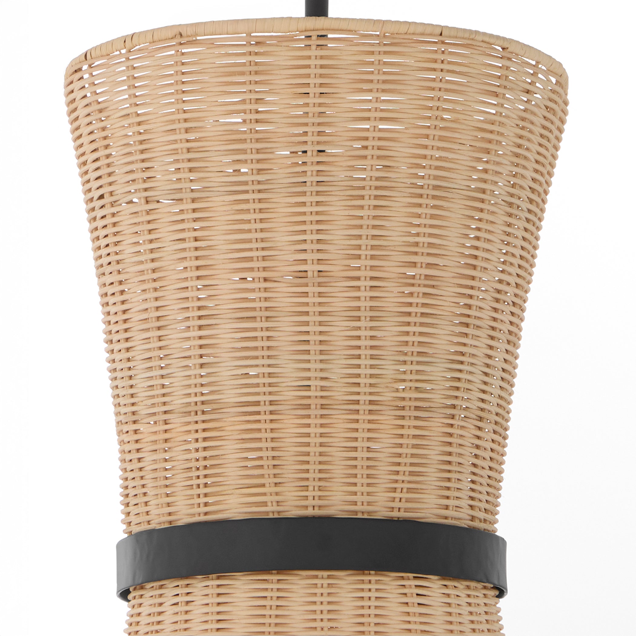 Quorum Fairview 6123-2-59 Pendant, UL Damp Rated, Matte Black