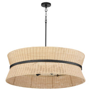 Quorum Fairview 6123-8-59 Pendant, UL Damp Rated, Matte Black