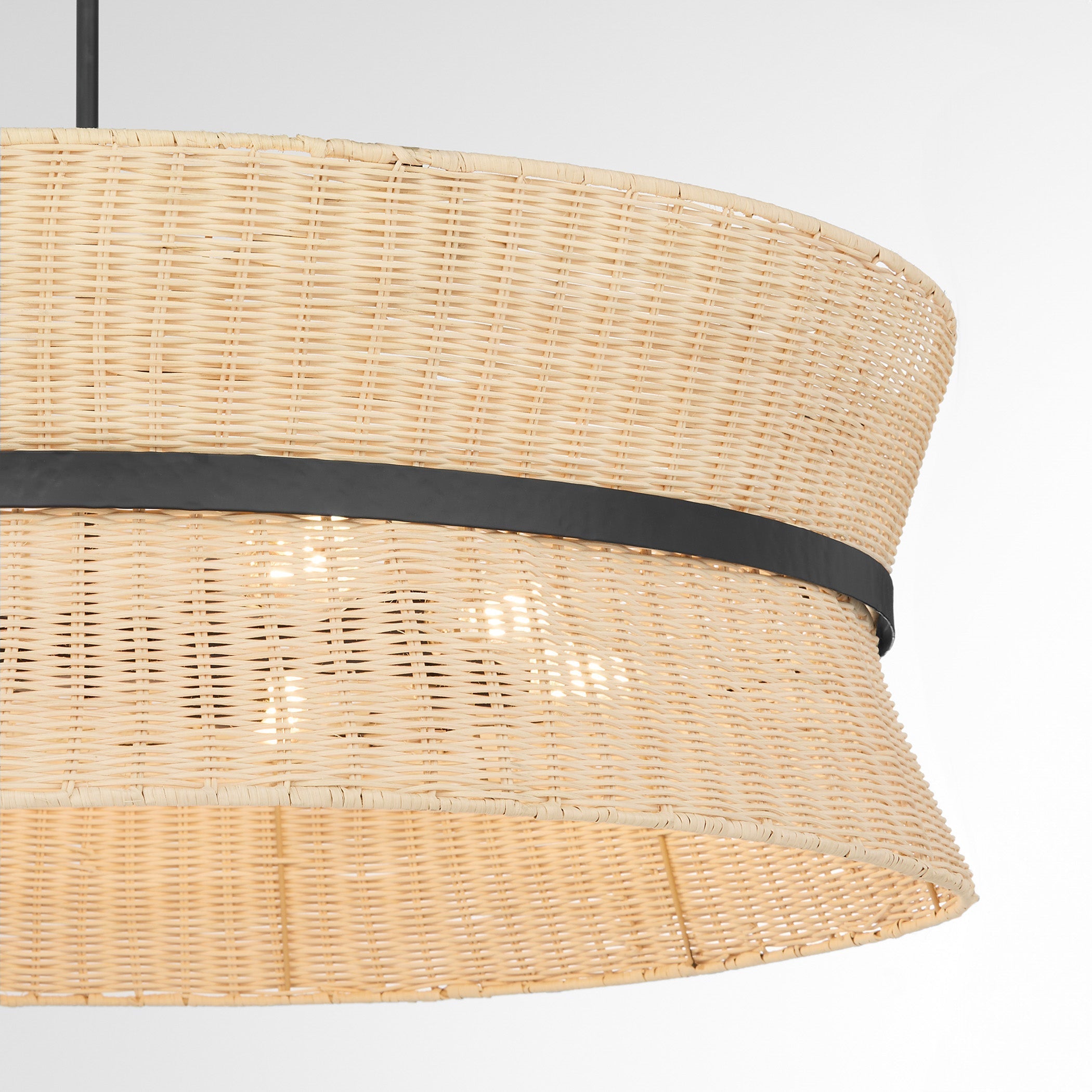 Quorum Fairview 6123-8-59 Pendant, UL Damp Rated, Matte Black