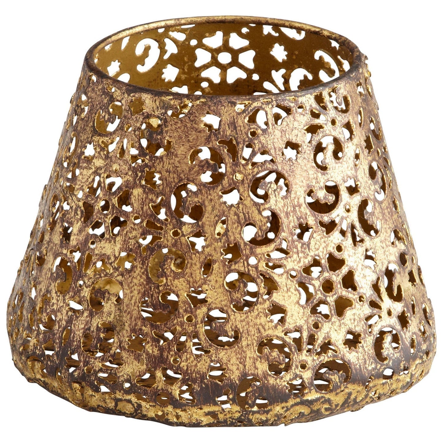 Cyan Design 06208 Filigree Dream Container - Antique Gold - Small