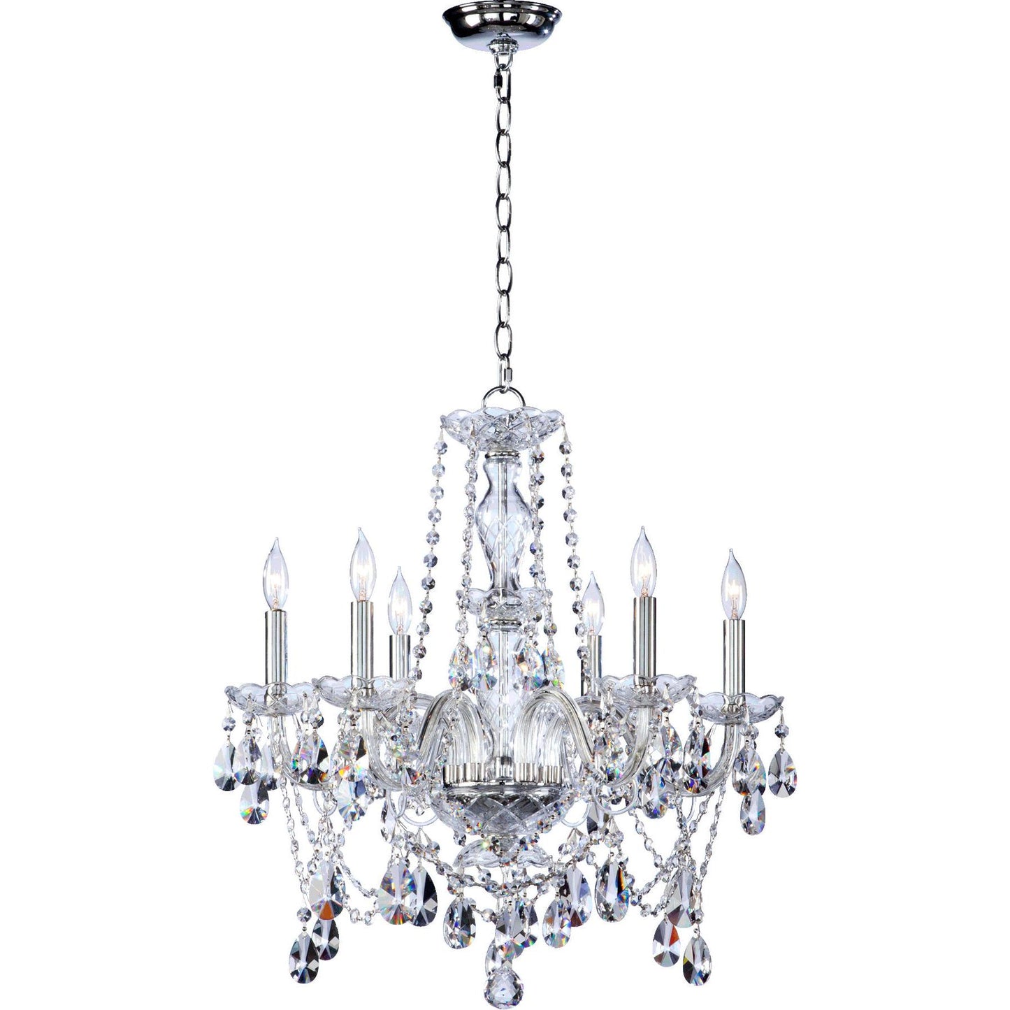 Quorum Bohemian Katerina 630-6-514 Chandelier - Chrome