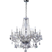 Quorum Bohemian Katerina 631-12-514 Chandelier - Chrome