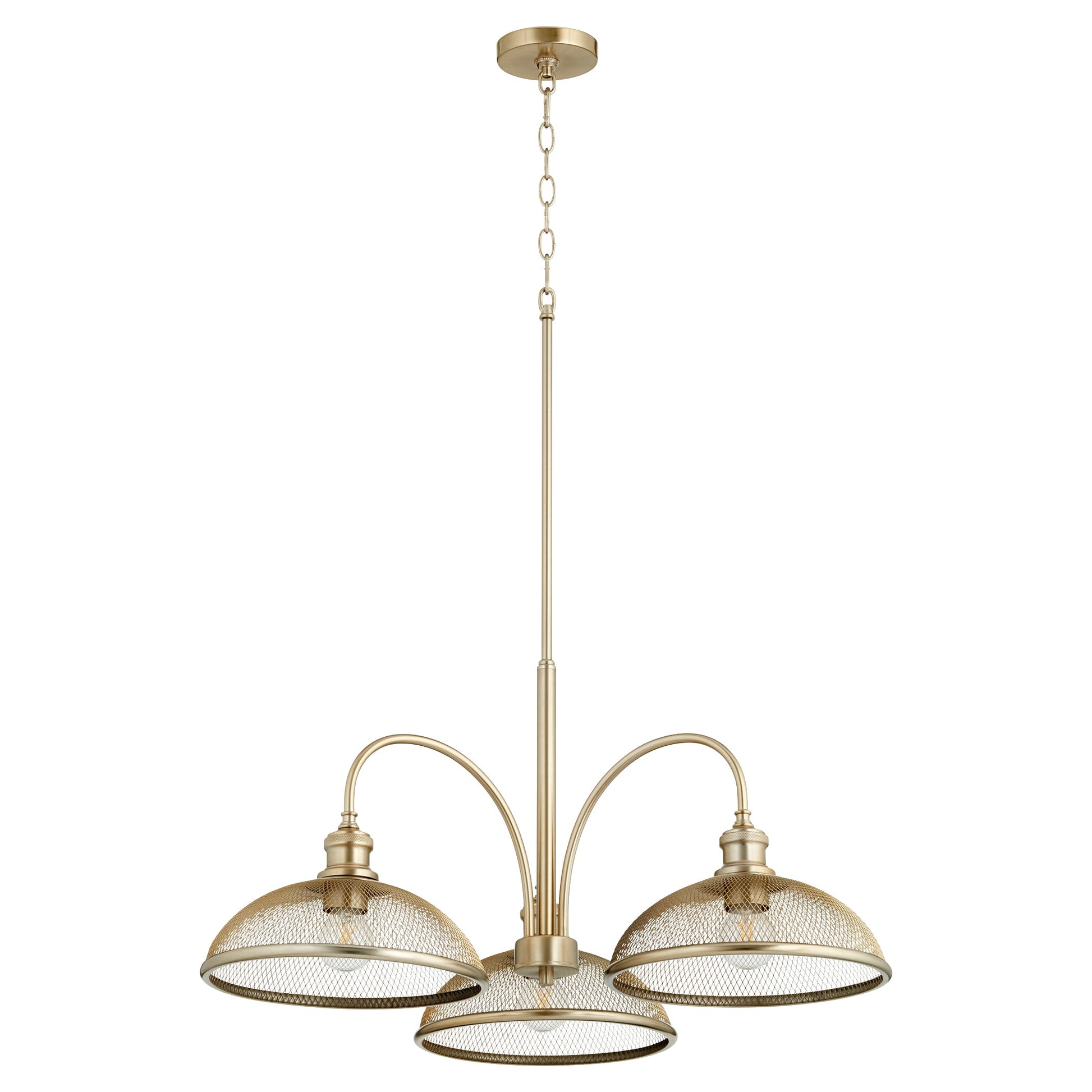 Quorum Omni 6312-3-80 Nook - Aged Brass