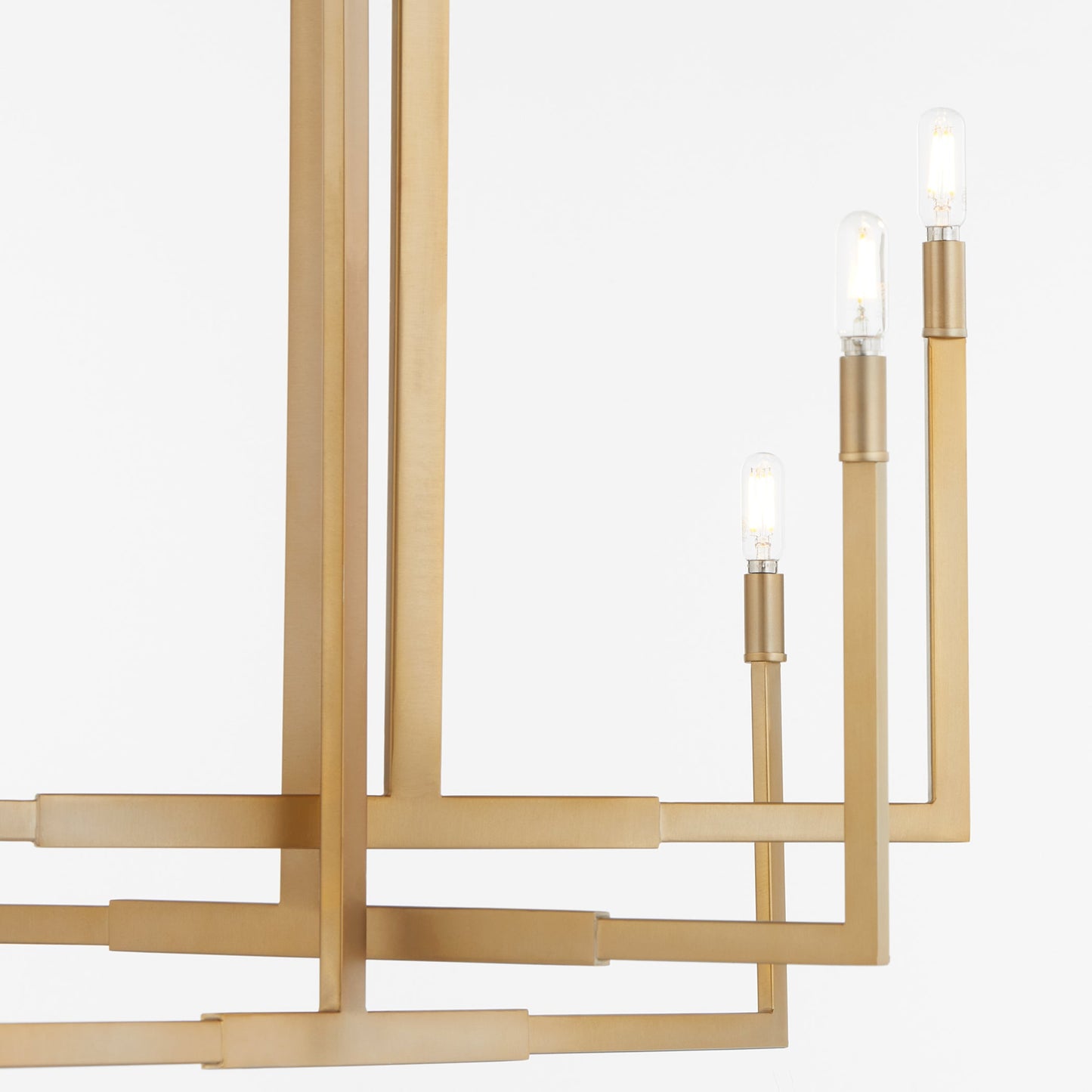 Quorum Bolero 6377-6-80 Chandelier - Aged Brass