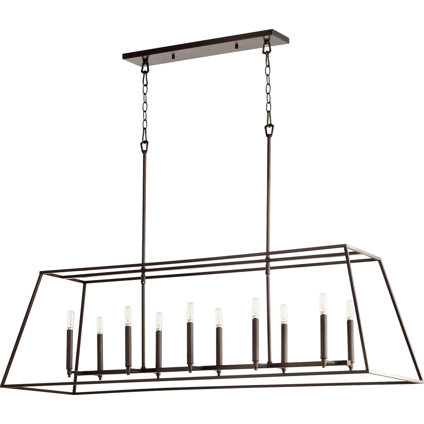 Quorum Gabriel 654-10-86 Entry - Oiled Bronze