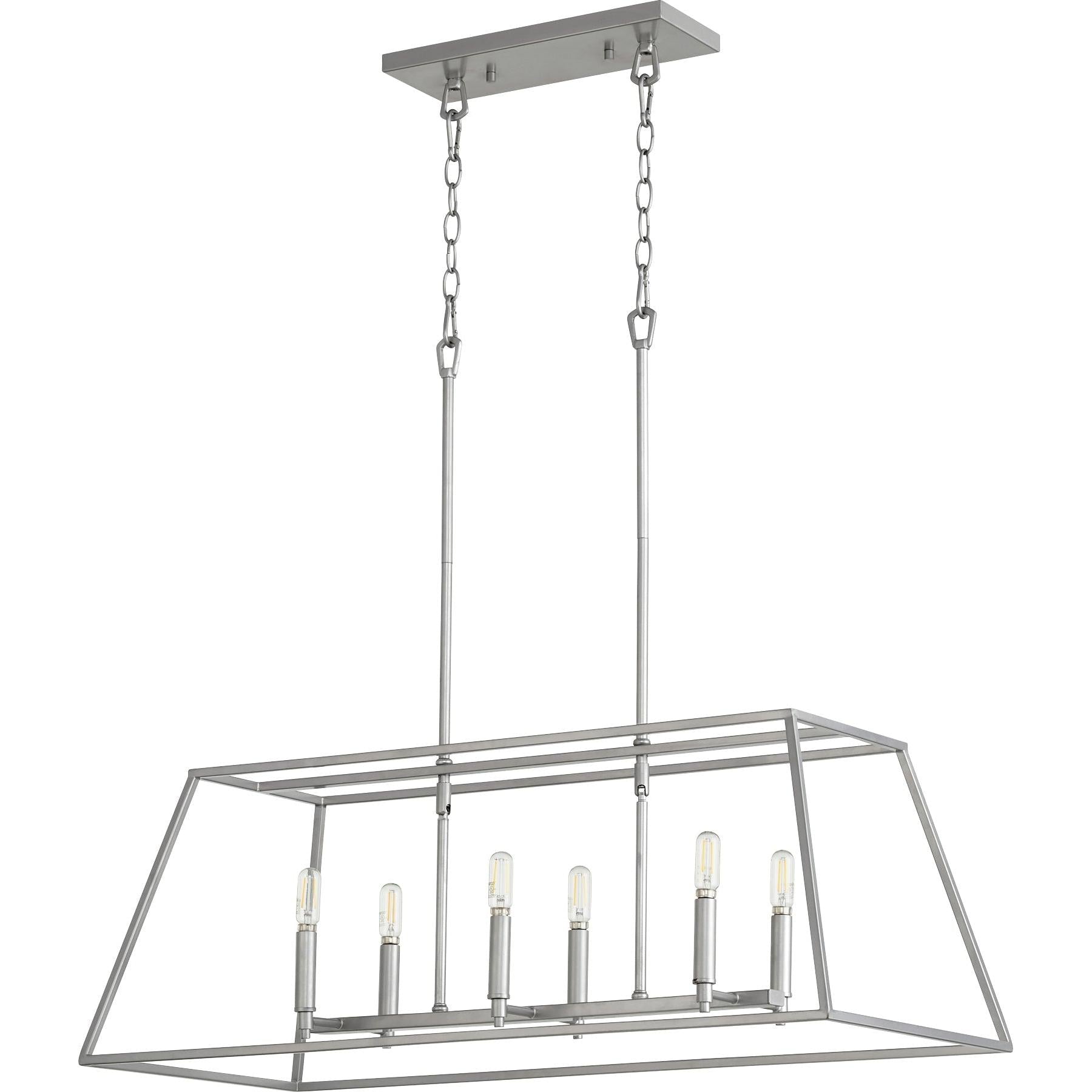Quorum Gabriel 654-6-64 Pendant - Classic Nickel
