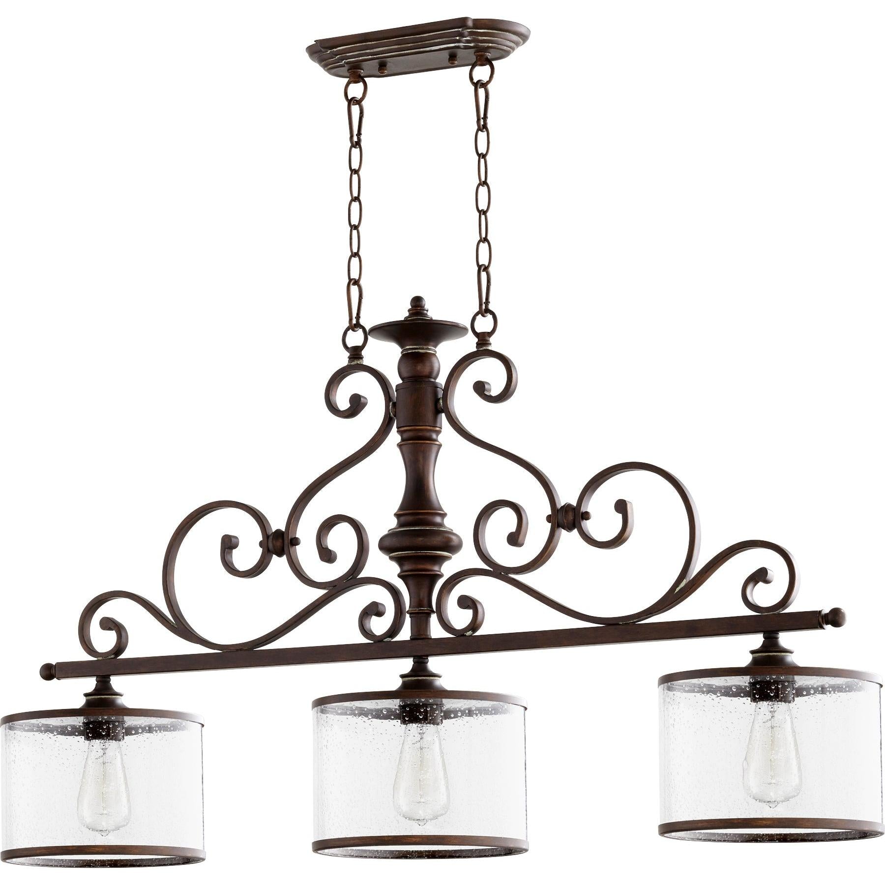 Quorum San Miguel 6573-3-39 Island Light - Vintage Copper