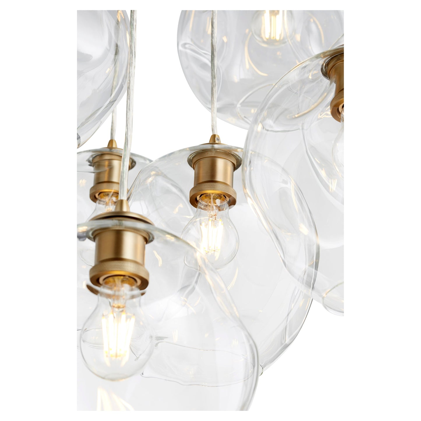 Quorum Numen 67-80 Pendant - Aged Brass