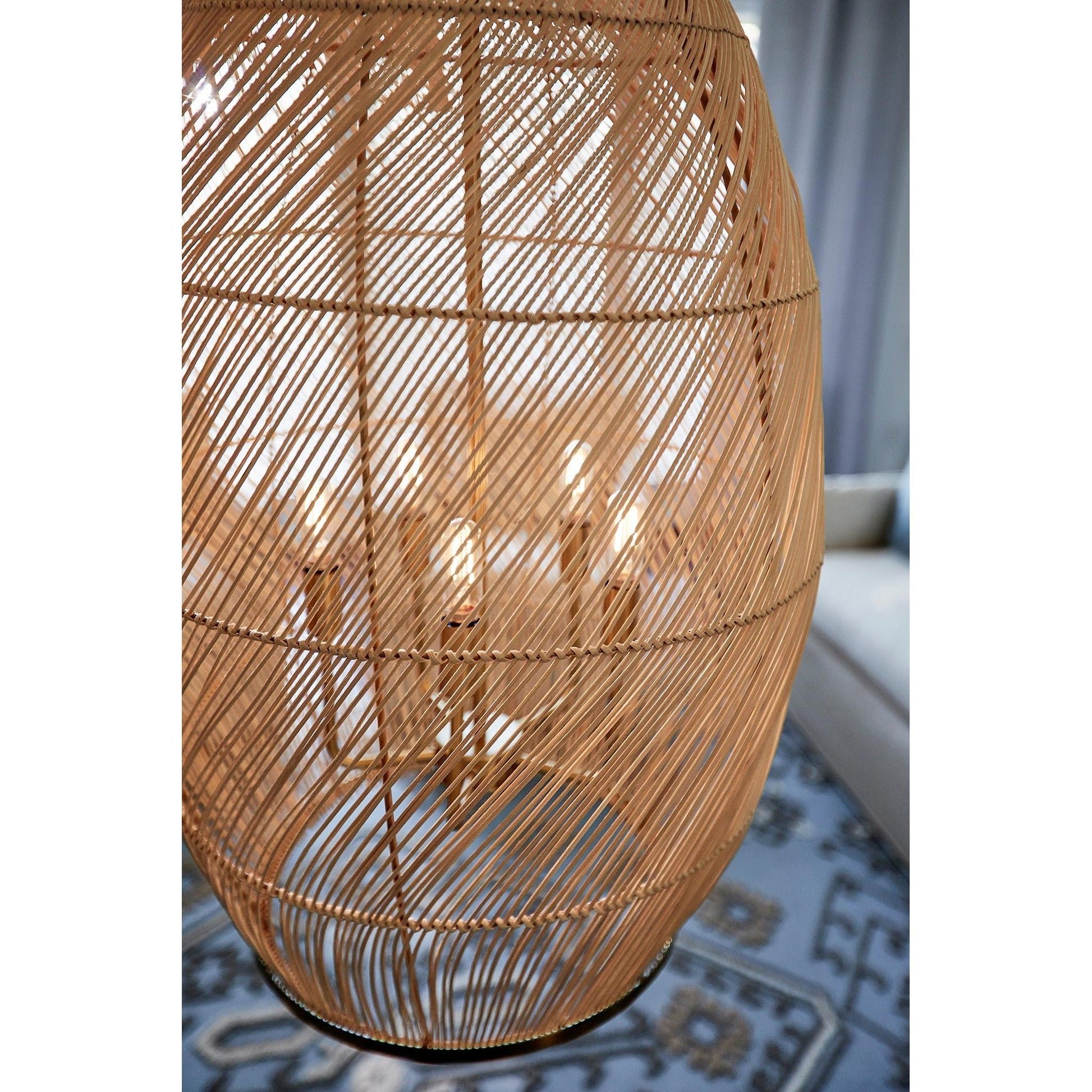 Quorum 6900-5-80 Pendant - Aged Brass