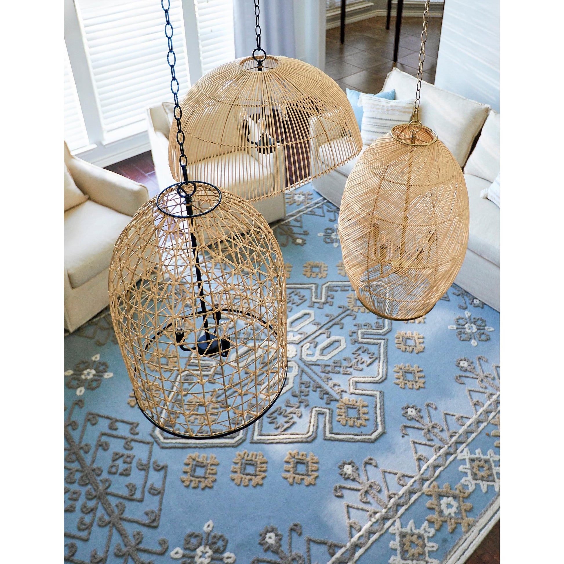 Quorum 6900-5-80 Pendant - Aged Brass