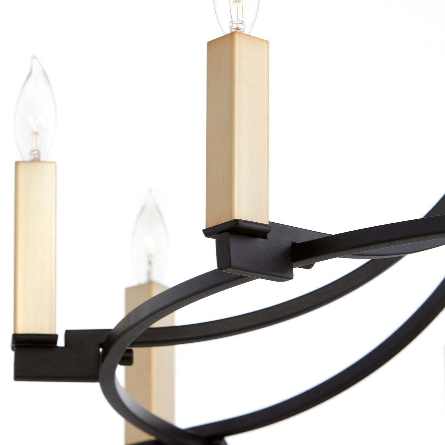 Quorum Olympus 696-9-69 Chandelier - Textured Black